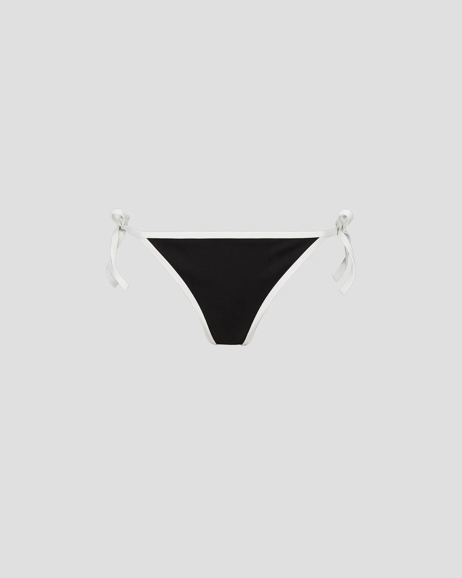 Bas de maillot de bain brésilien Noir/blanc Maddie bottom - Image 5