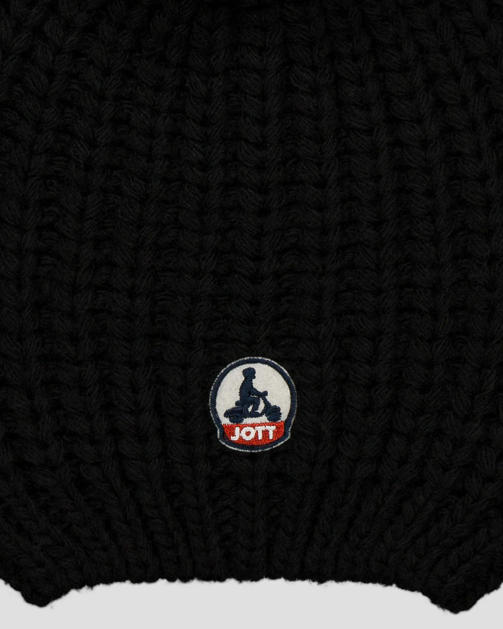 Bonnet à pompons Noir Langley - Image 4