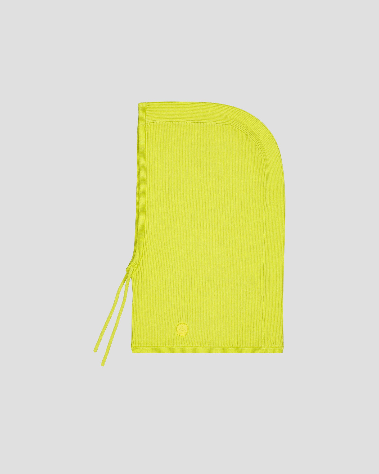 Cagoule en maille Jaune elexir Combe - Image 2