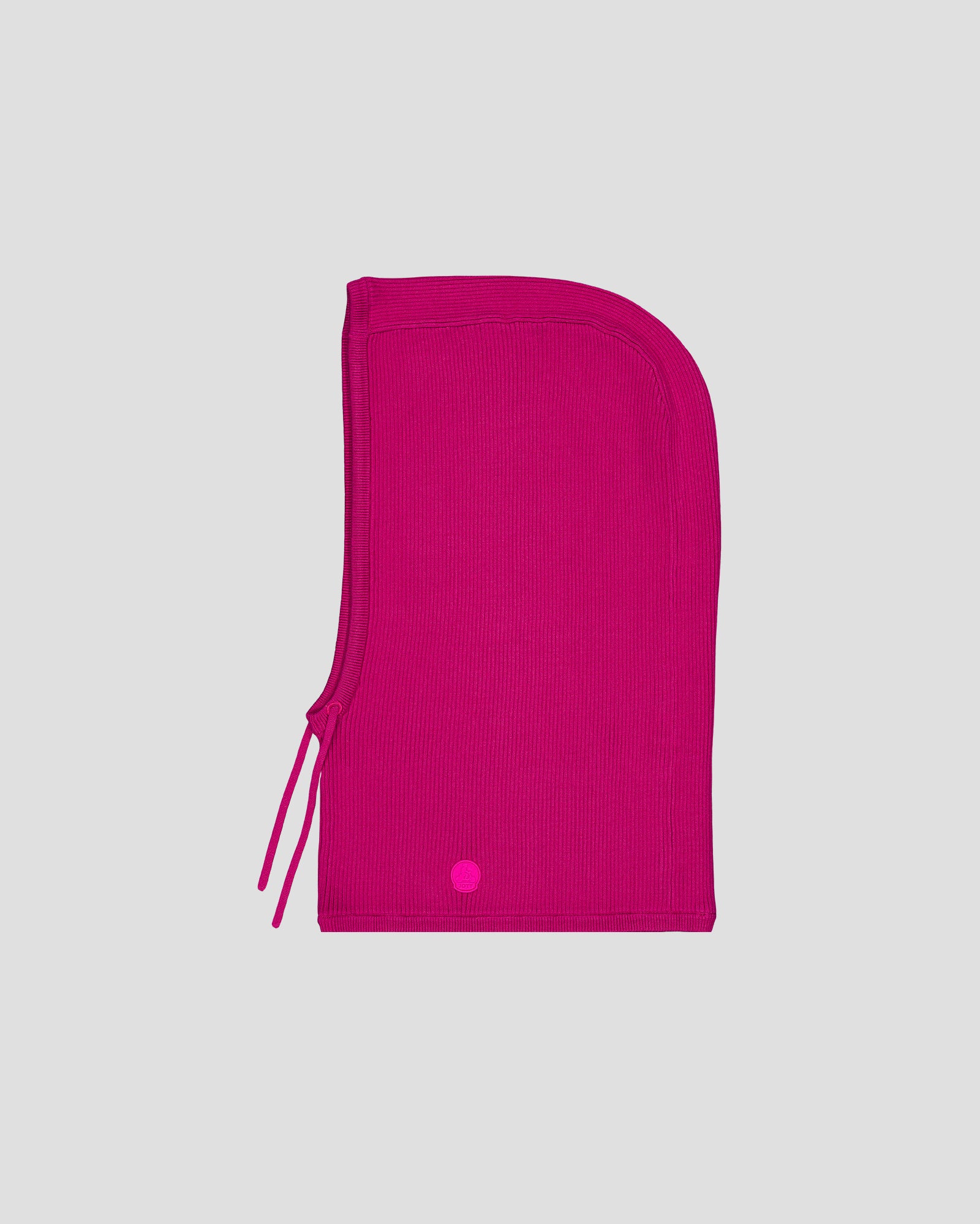 Cagoule en maille Rose électrique Combe - Image 2