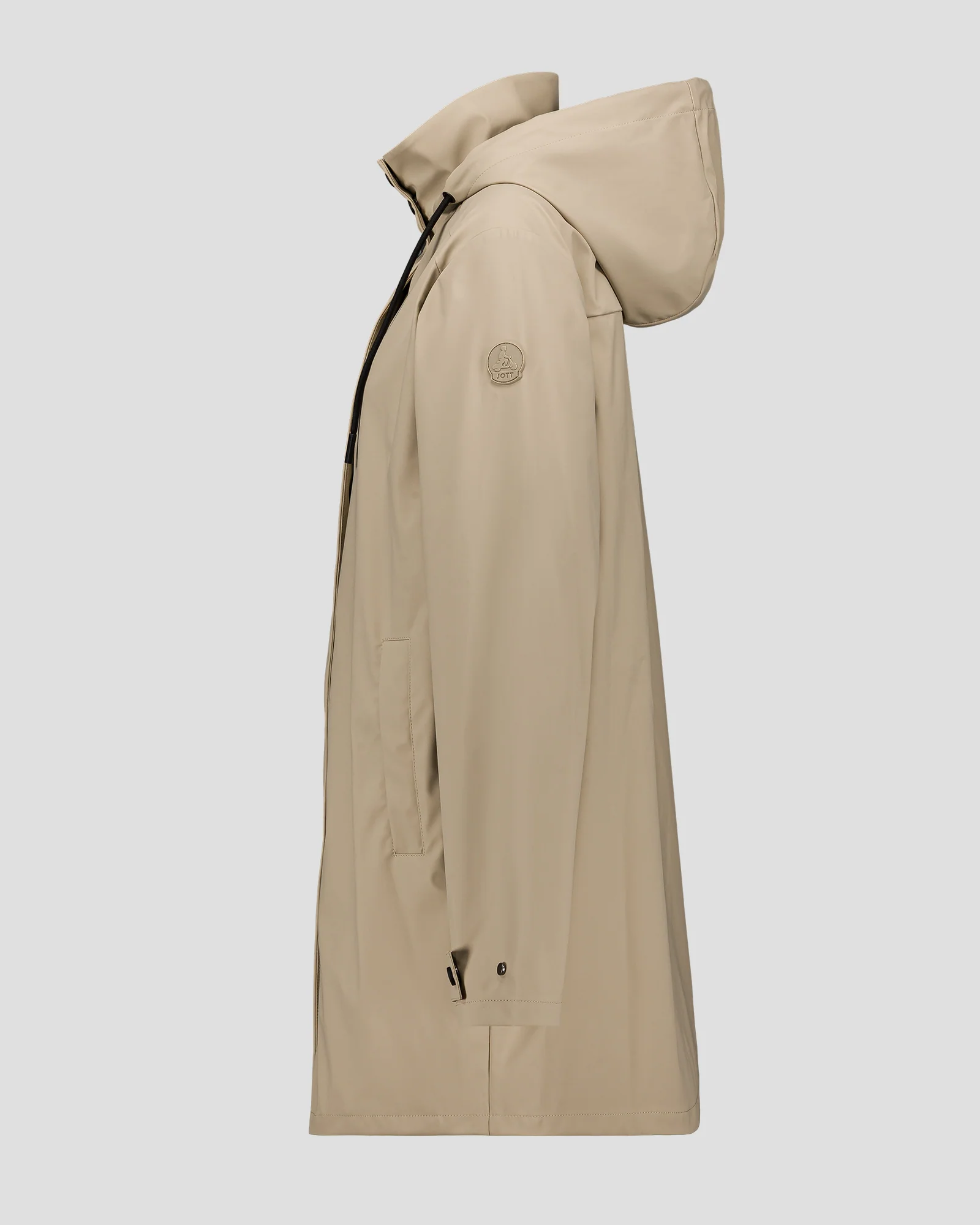 Coupe-vent mi-long Beige Denisa - Image 7