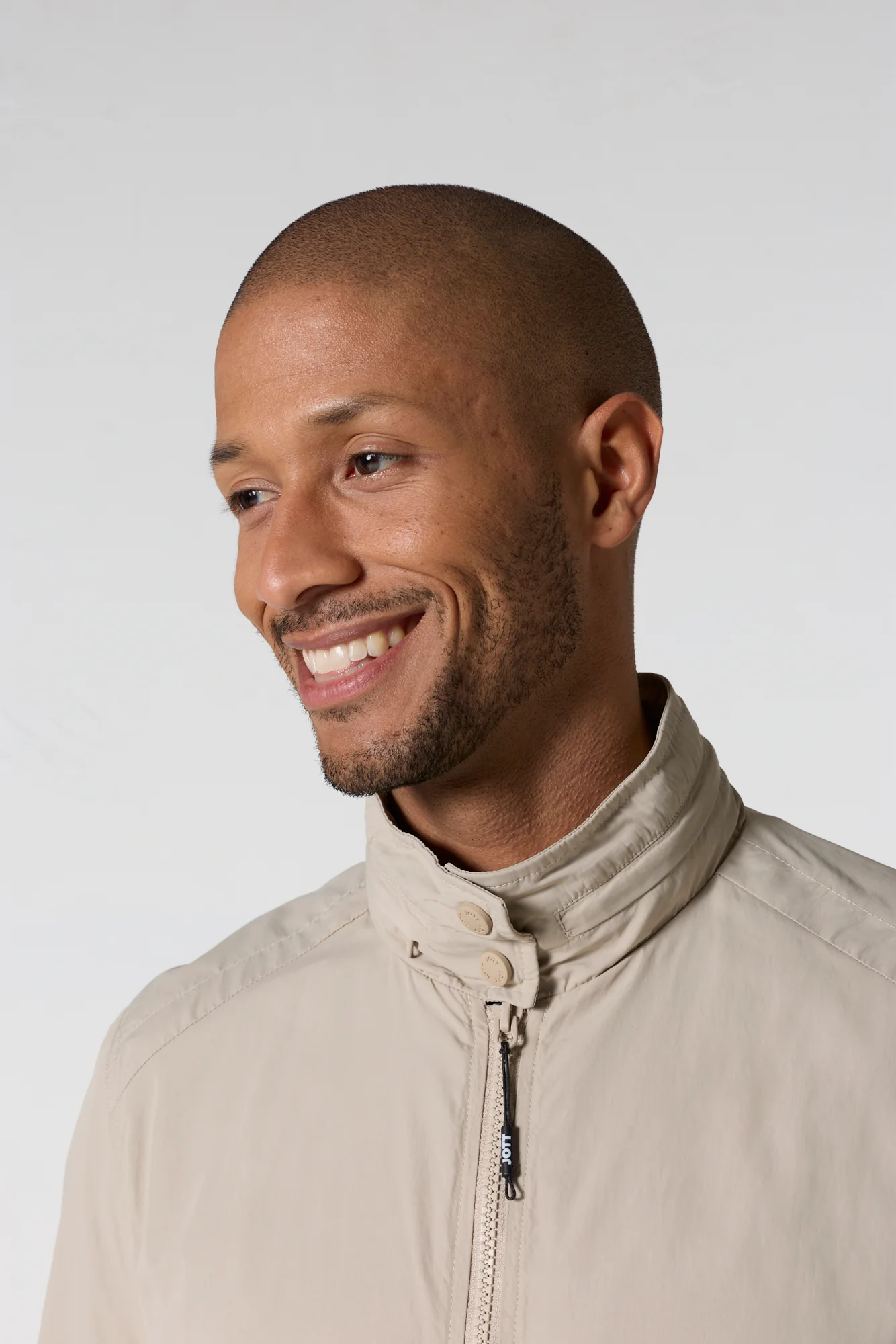 Coupe-vent mixte Beige Maggotty - Image 6