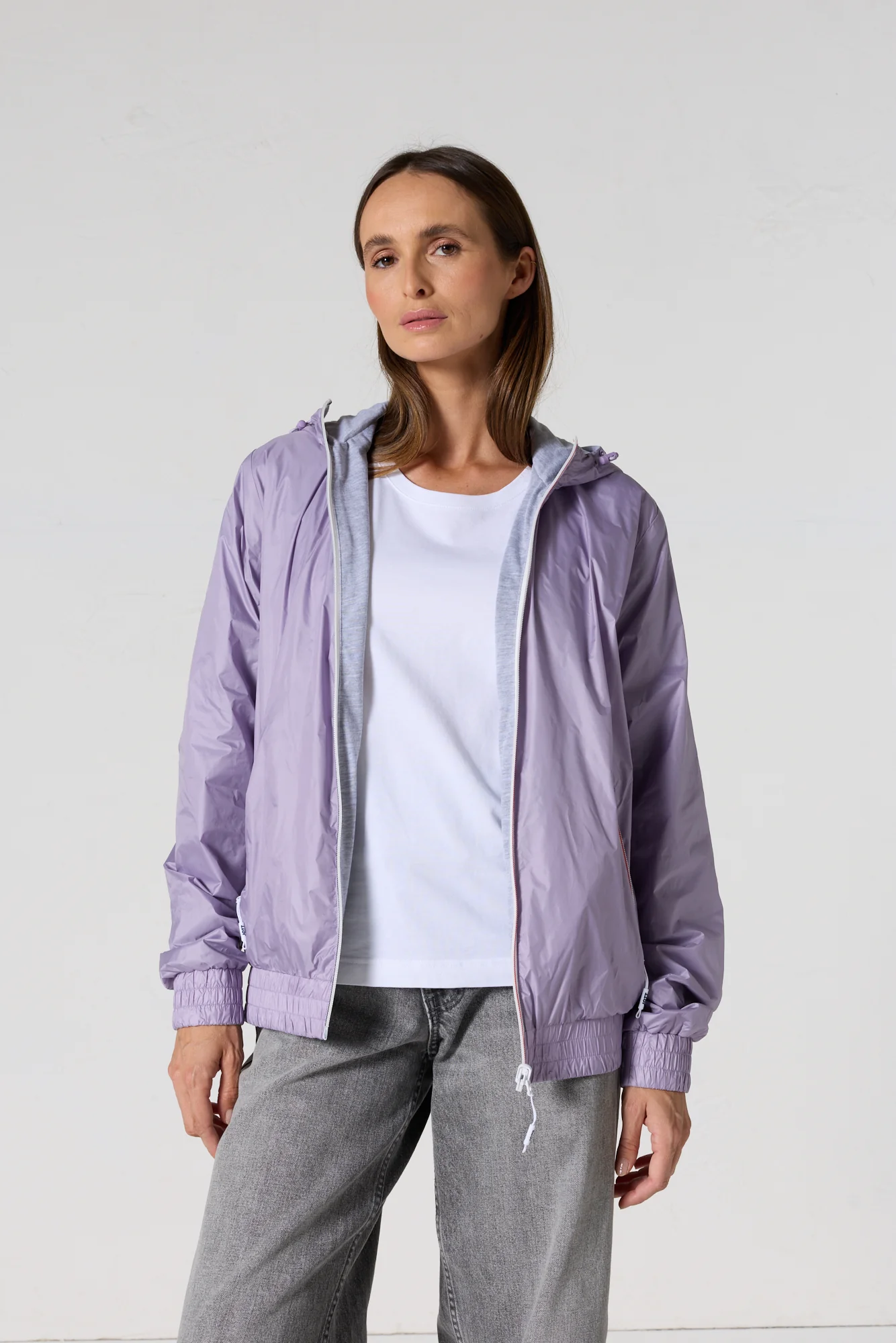 Coupe-vent réversible mixte Encens violet Okapa