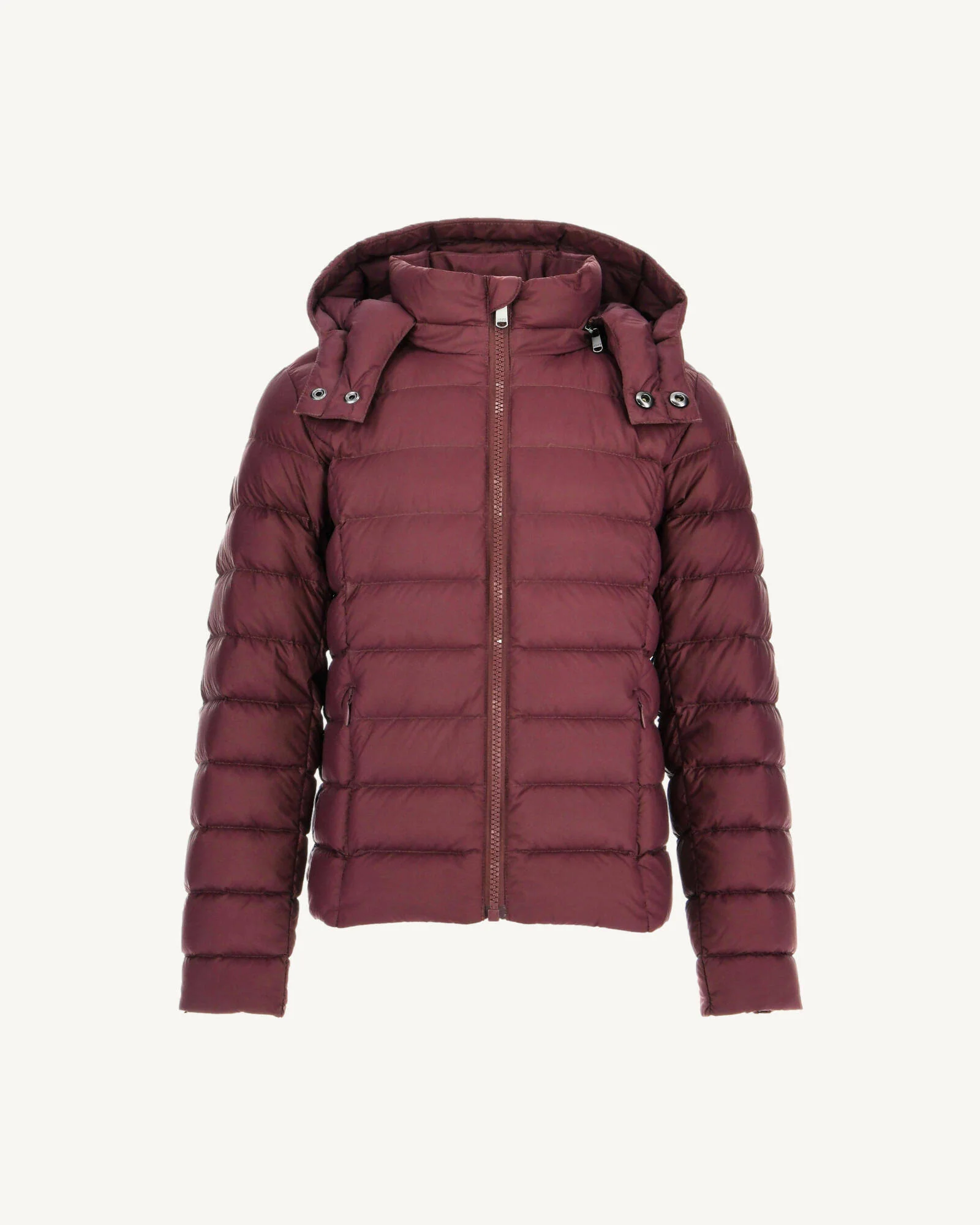 Doudoune Ă capuche enfant Grand Froid Aubergine Opale 2.0