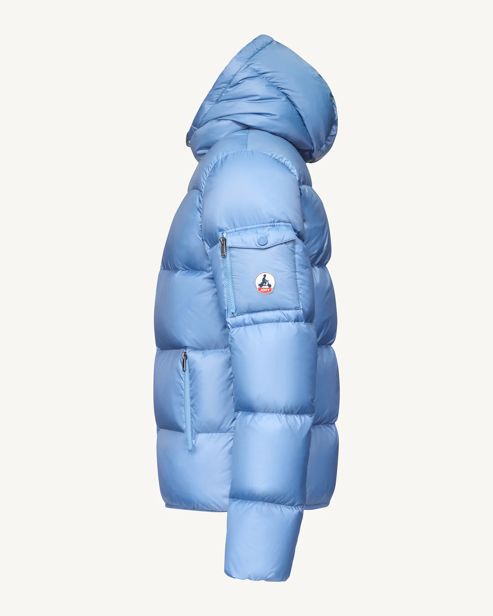 Doudoune à capuche Grand Froid Bleu délavé Java - Image 3