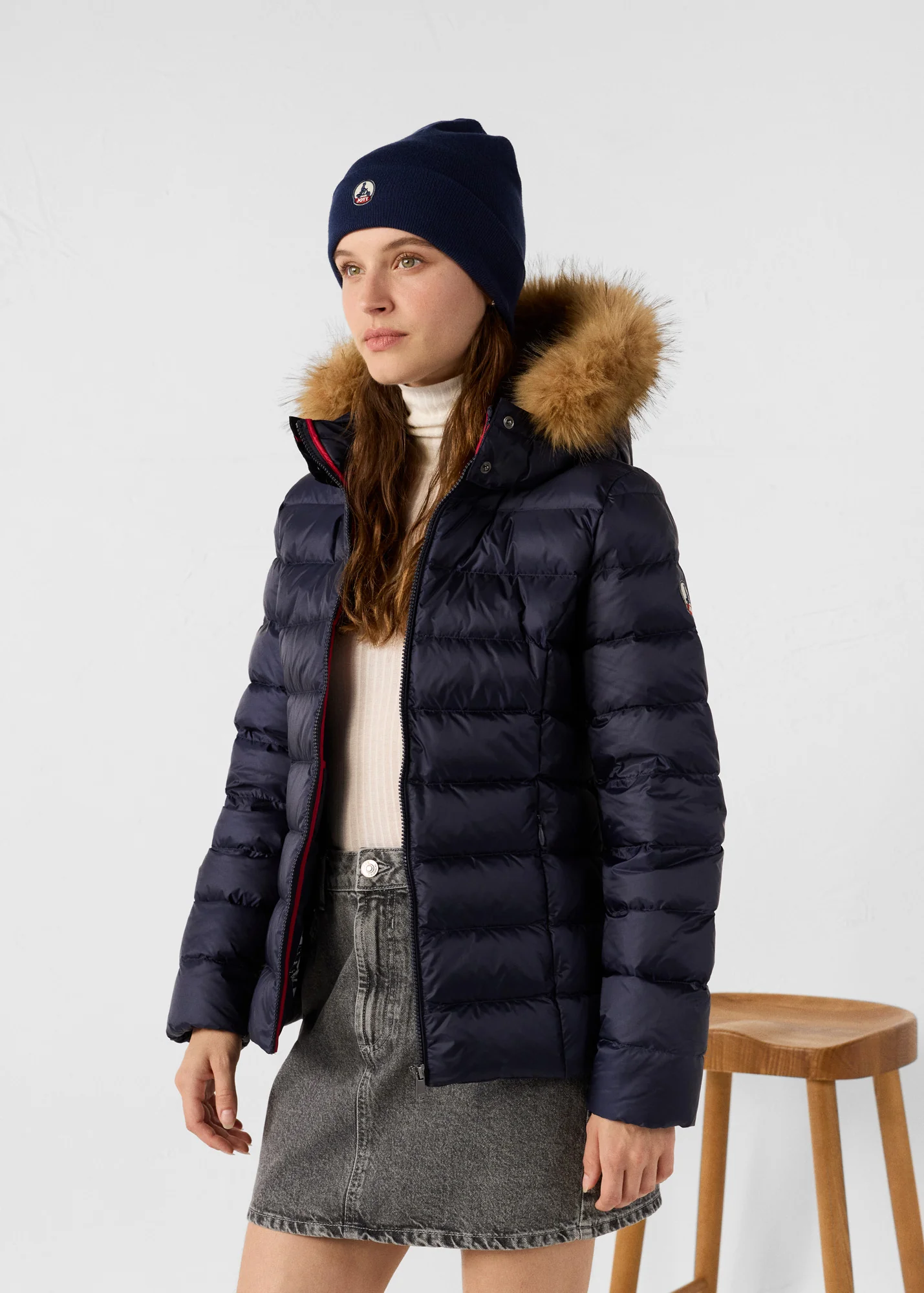 Doudoune Ă capuche Grand Froid Marine Luxe - Image 3