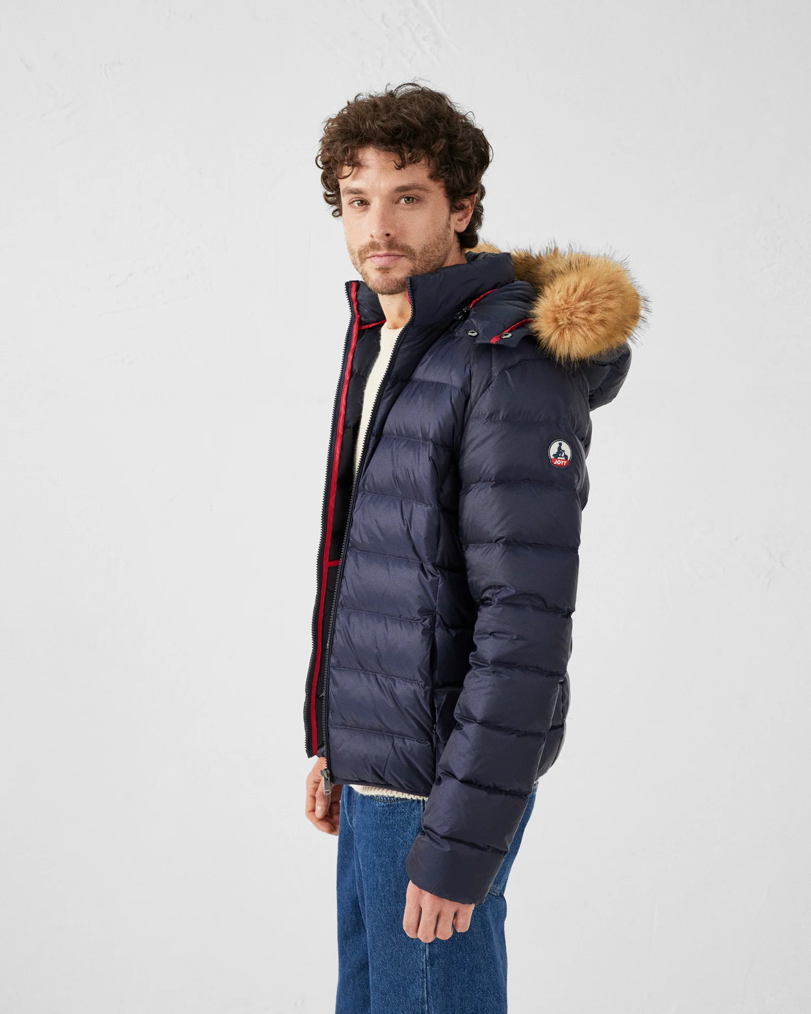 Doudoune à capuche Grand Froid Marine Prestige - Image 3