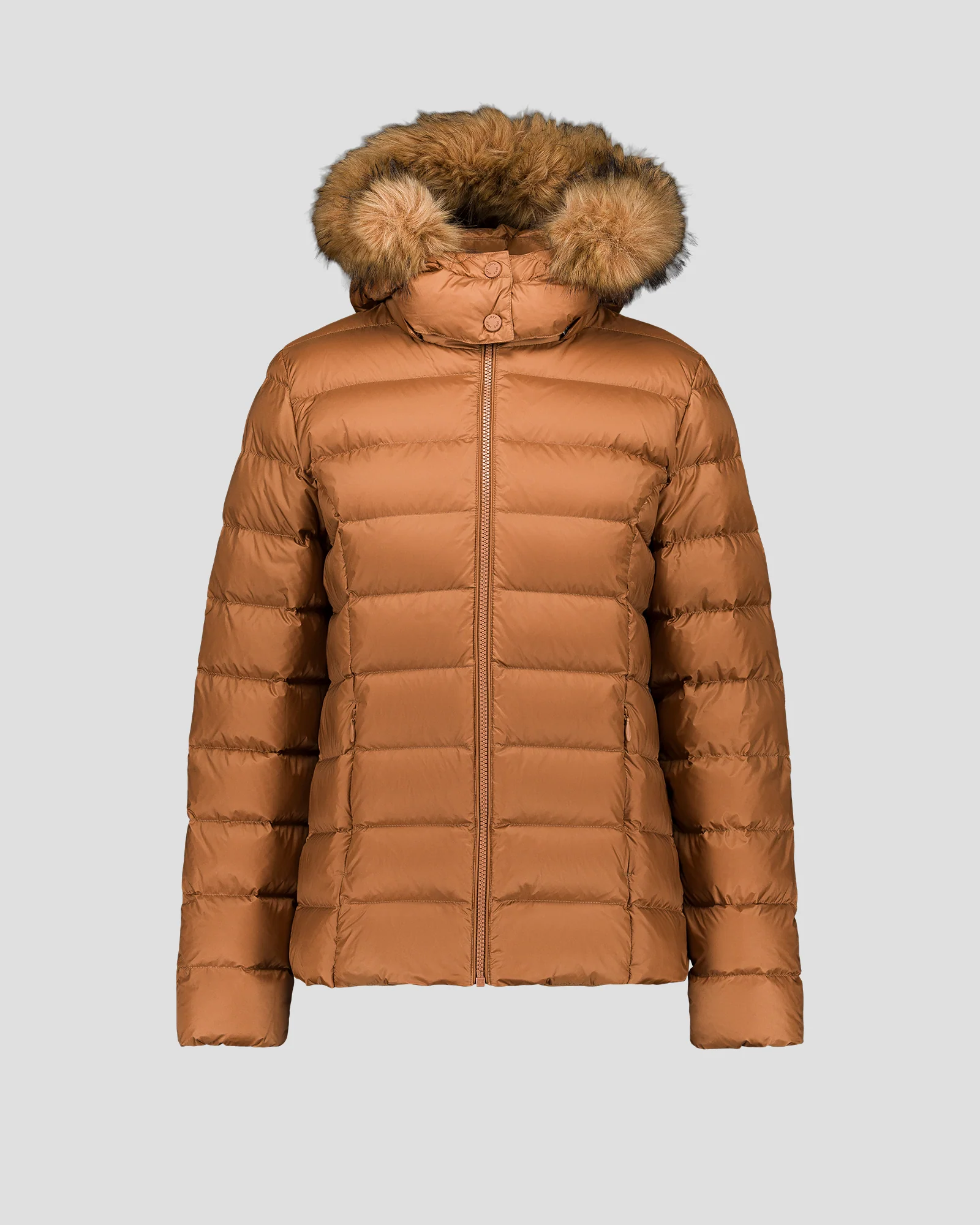 Doudoune Ă capuche Grand Froid Sucre roux Luxe - Image 2