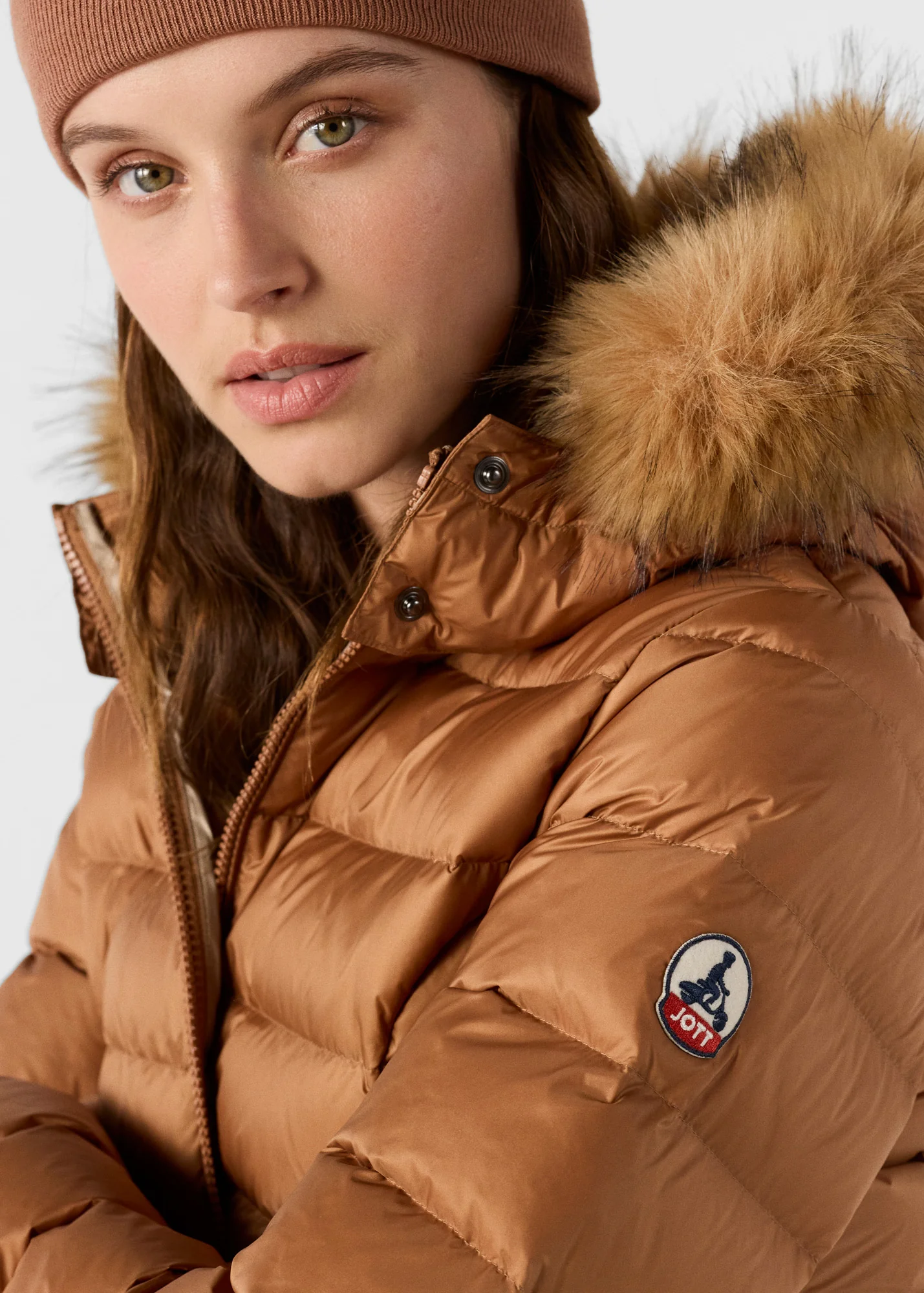 Doudoune Ă capuche Grand Froid Sucre roux Luxe - Image 5