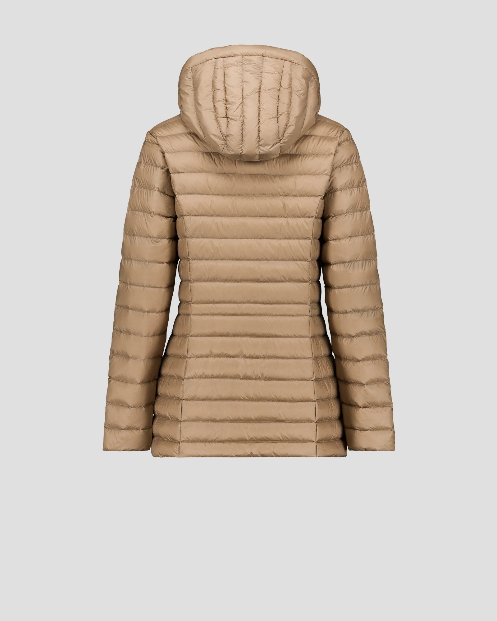 Doudoune à capuche mi-longue Beige Nour 2.0 - Image 8