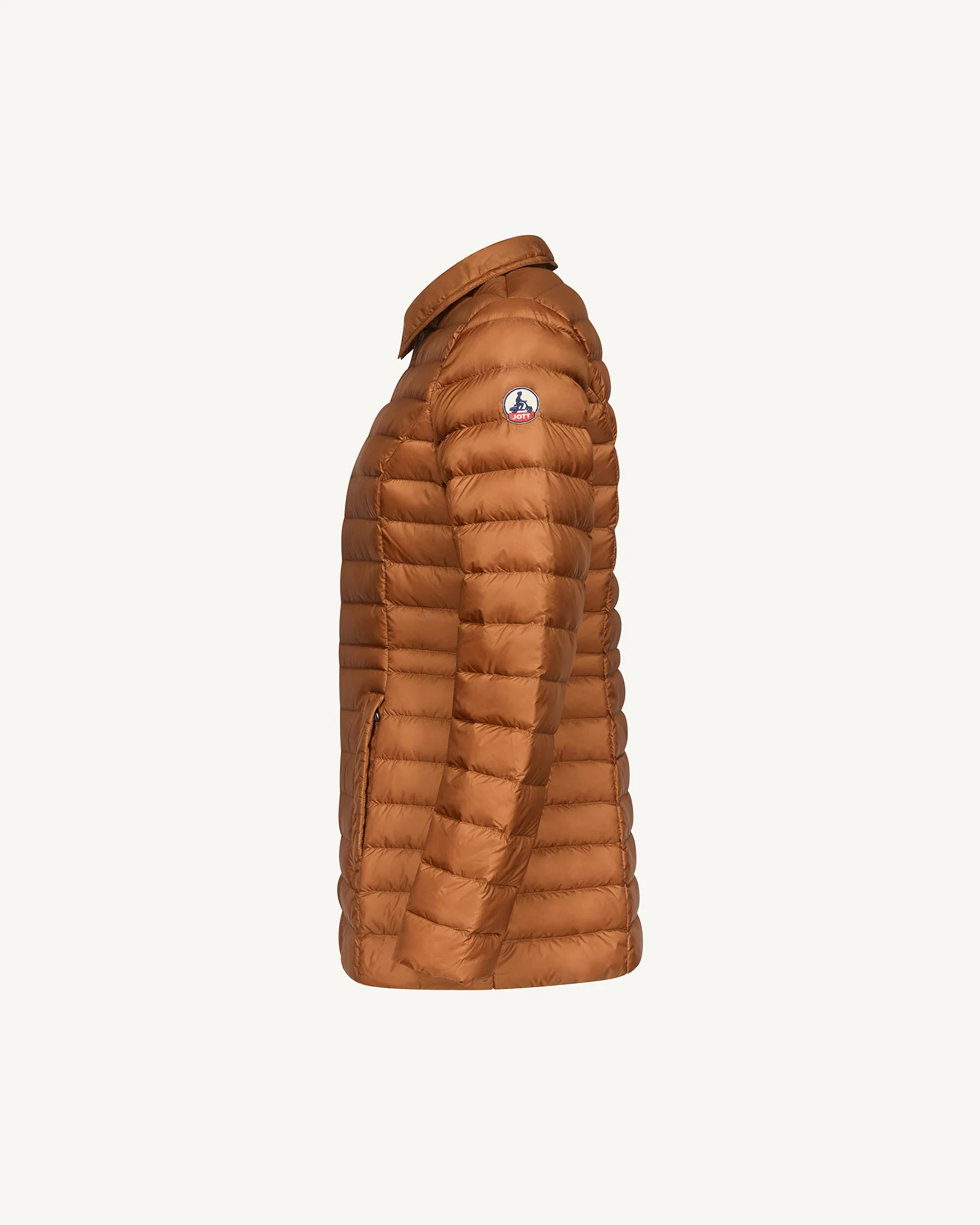 Doudoune à capuche mi-longue Caramel Nour 2.0 - Image 6