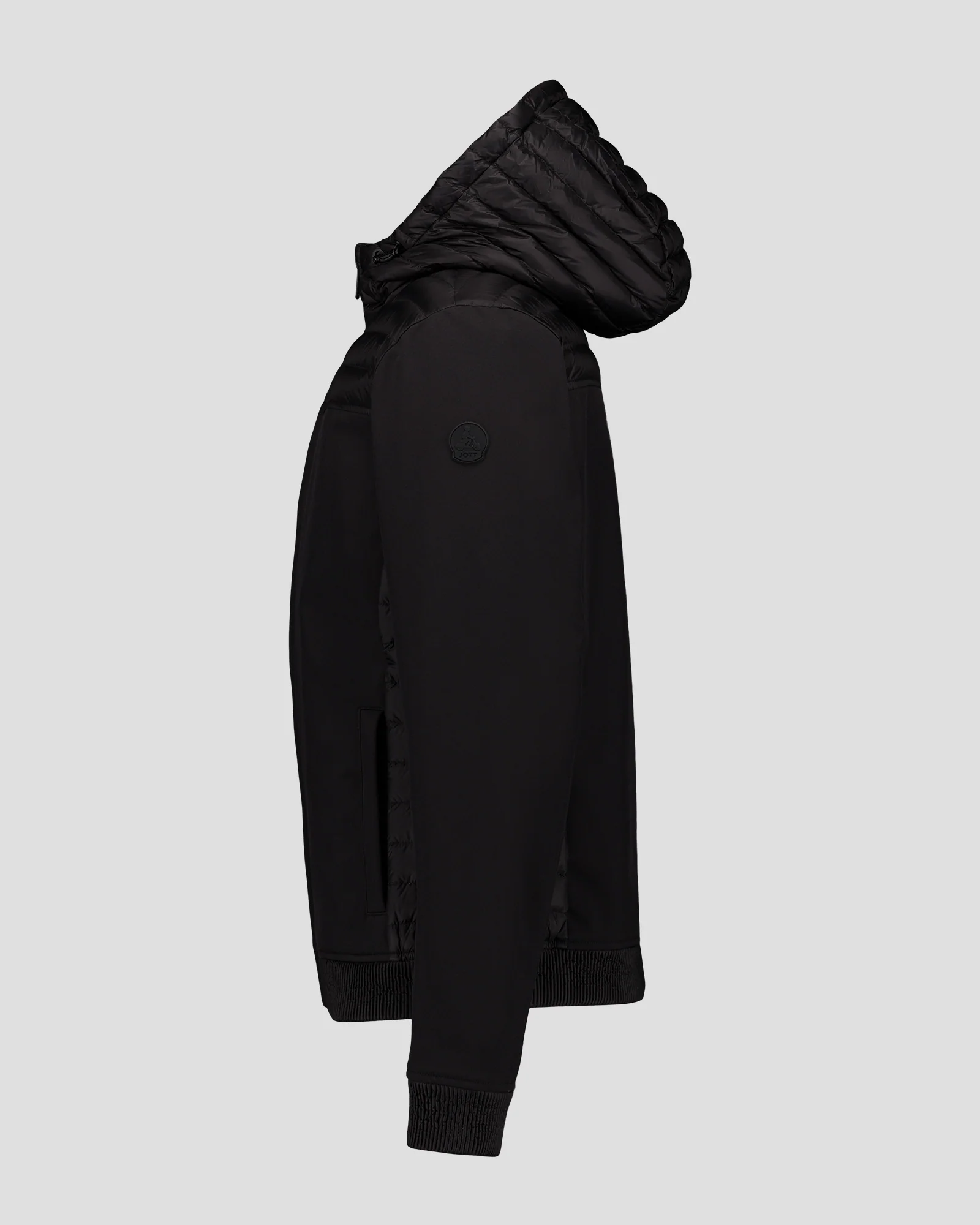 Doudoune bi-matière softshell Noir Paco 2.0 - Image 7