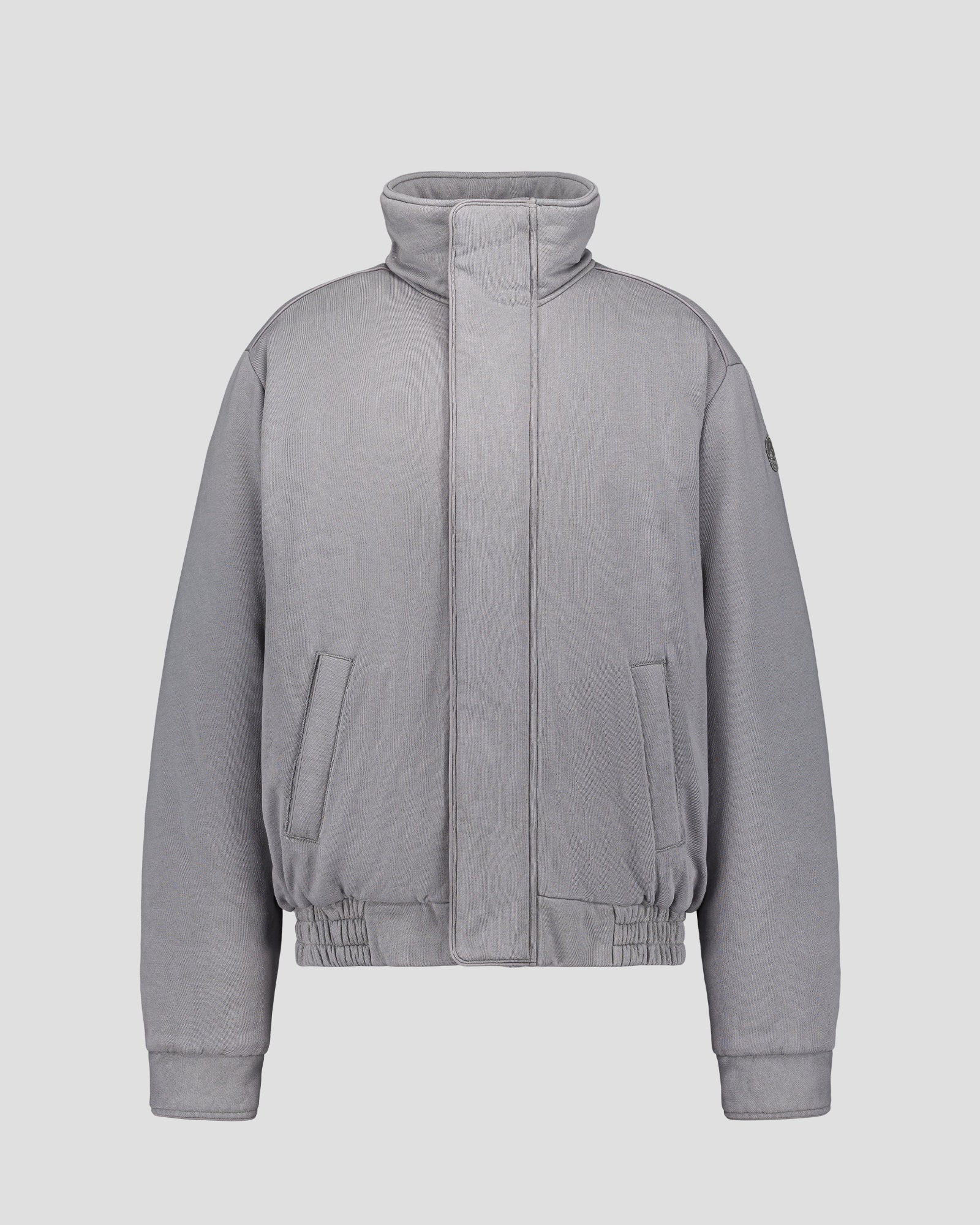 Bomber en jersey Gris souris Hank - Image 2