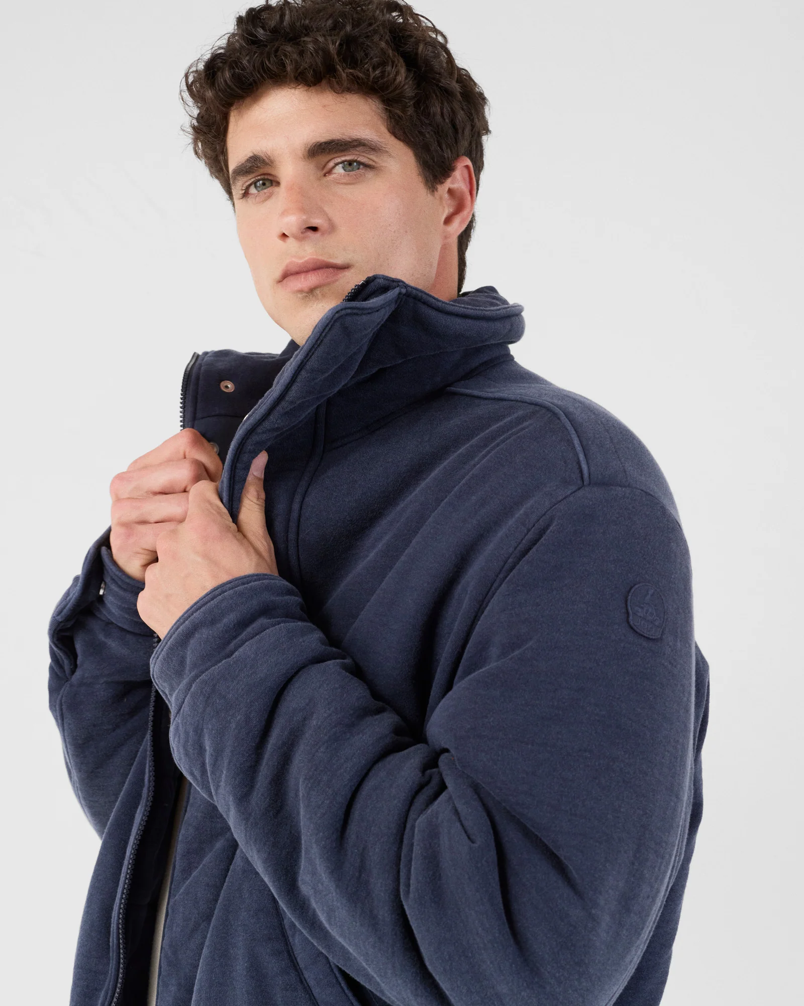 Bomber en jersey Marine Hank - Image 5