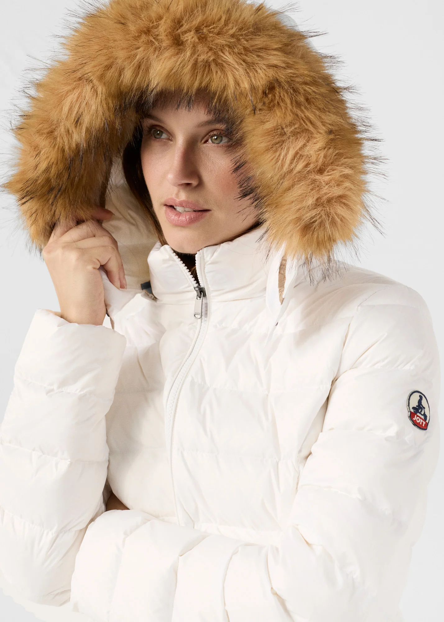 Doudoune Ă capuche Grand Froid Blanc Luxe - Image 5