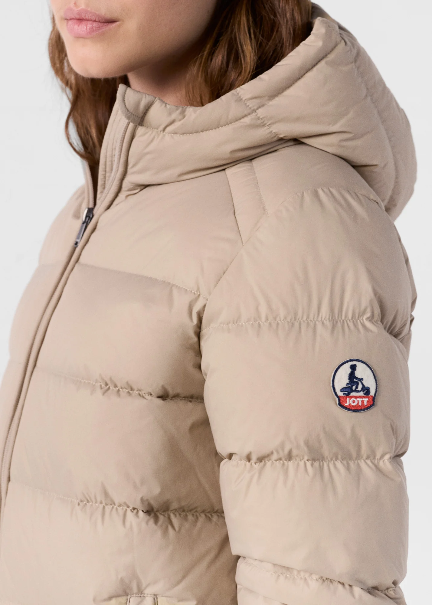 Doudoune confort Beige Johanne - Image 5