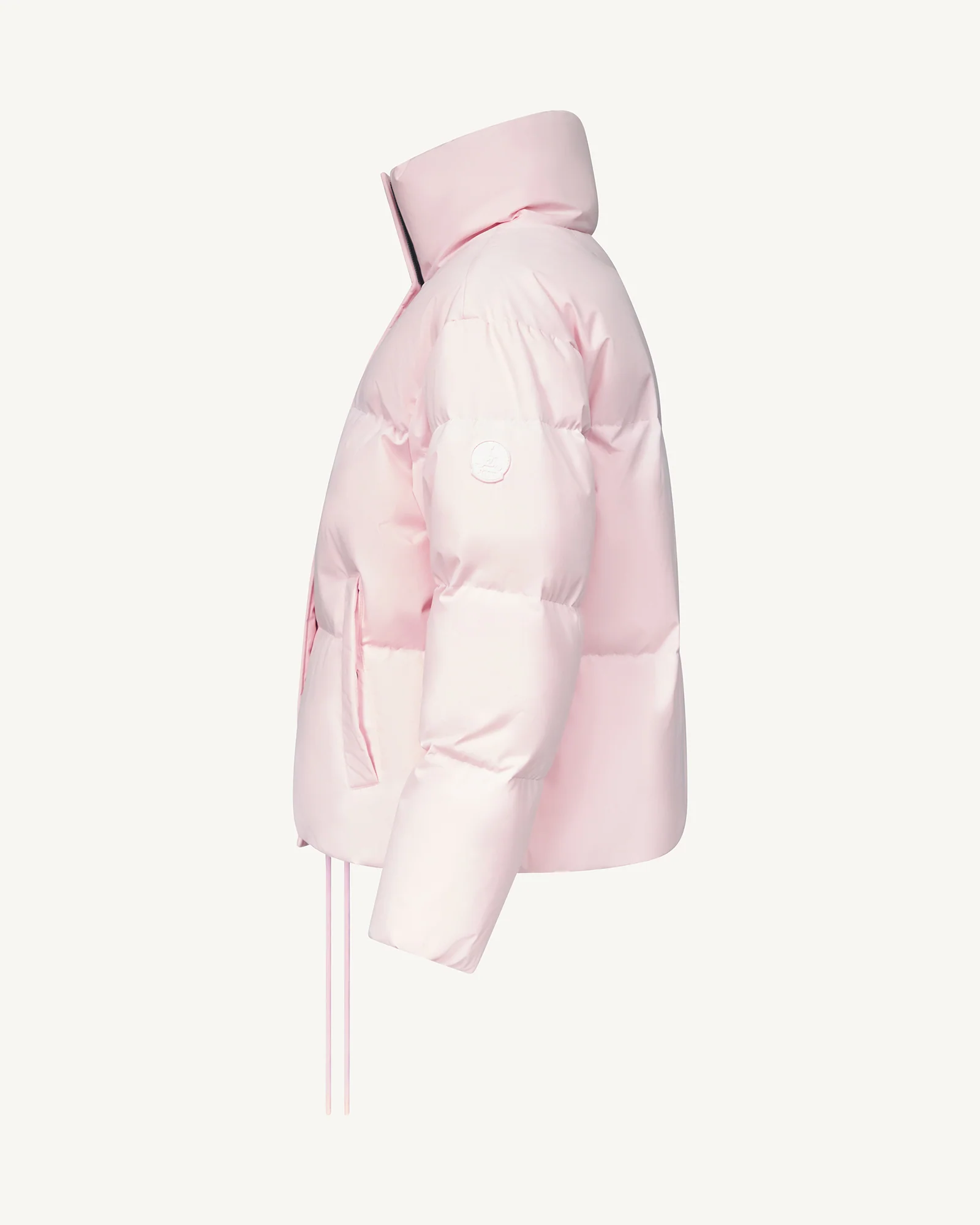 Doudoune courte esprit 'Puffer' Rose pétale Ozaka - Image 2