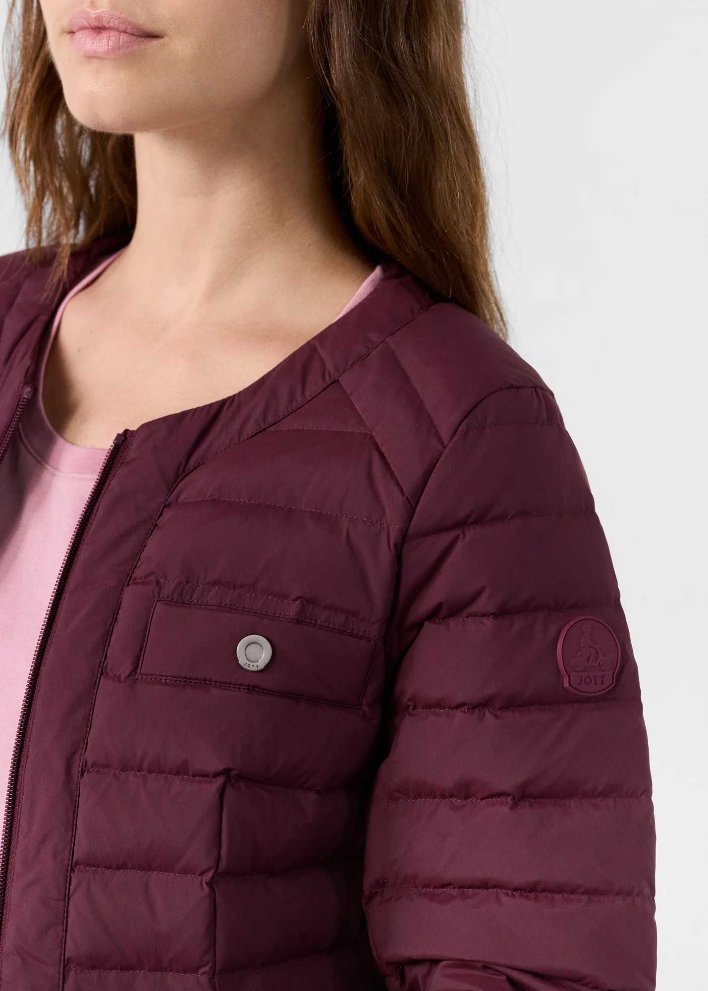 Doudoune de tailleur Cerise noire Ingrid - Image 5