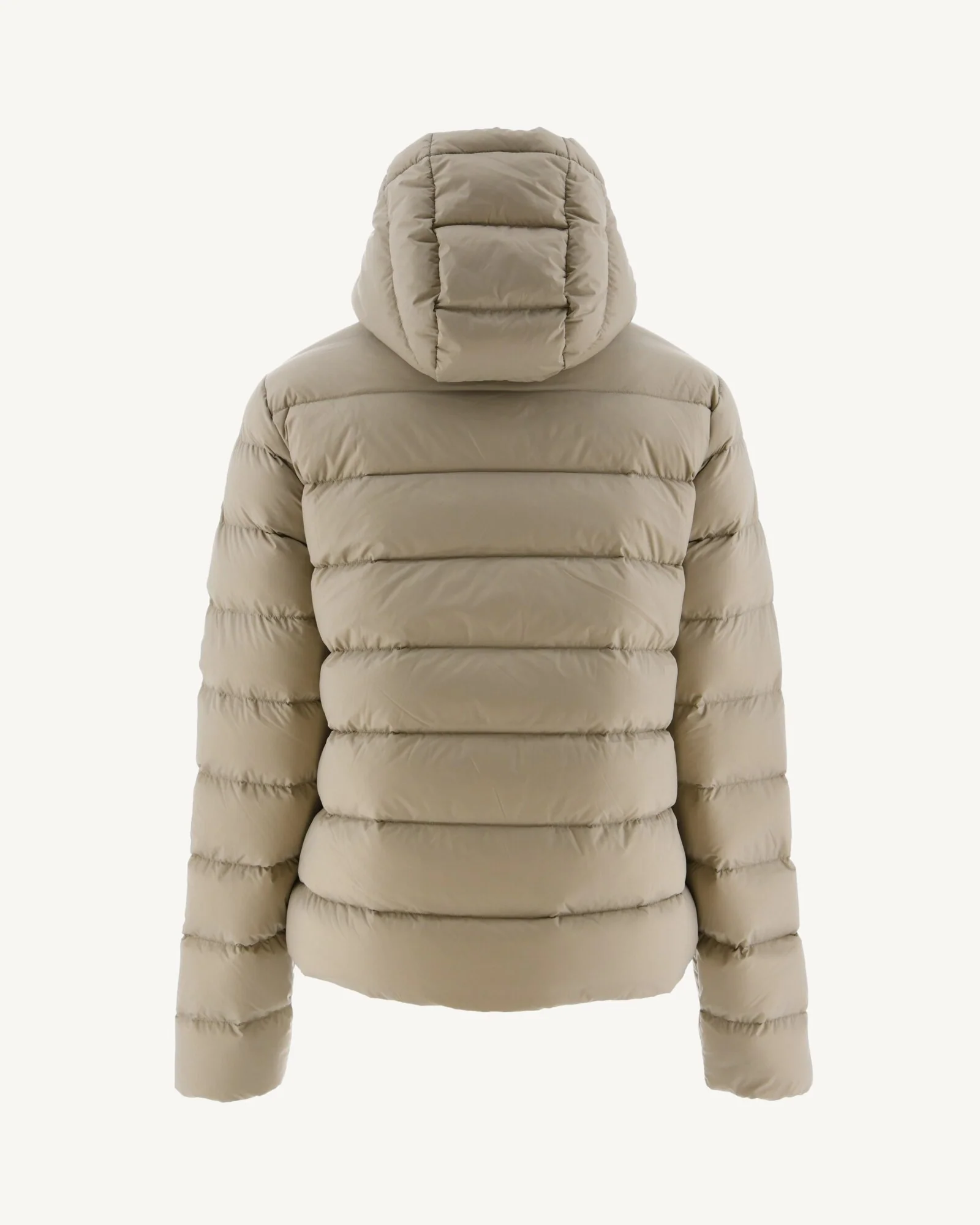 Doudoune droite Ă capuche Beige Jane - Image 3