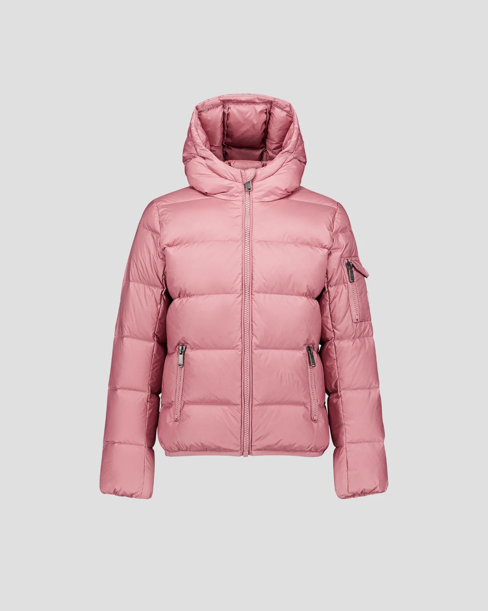 Doudoune enfant Ă capuche Grand Froid Rose antique Kazan - Image 2