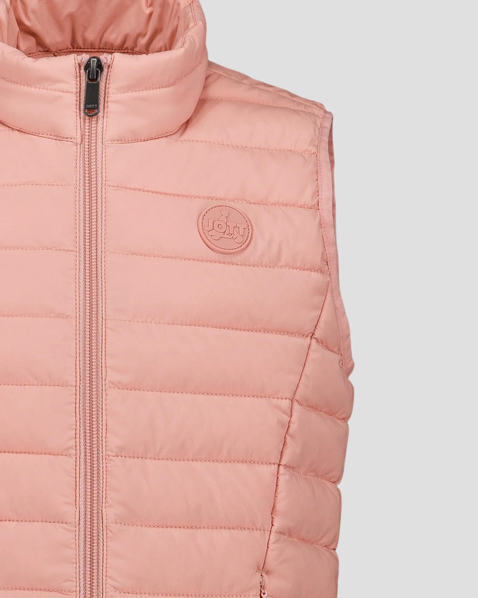 Doudoune enfant sans manches stretch Sable rose Soan - Image 7