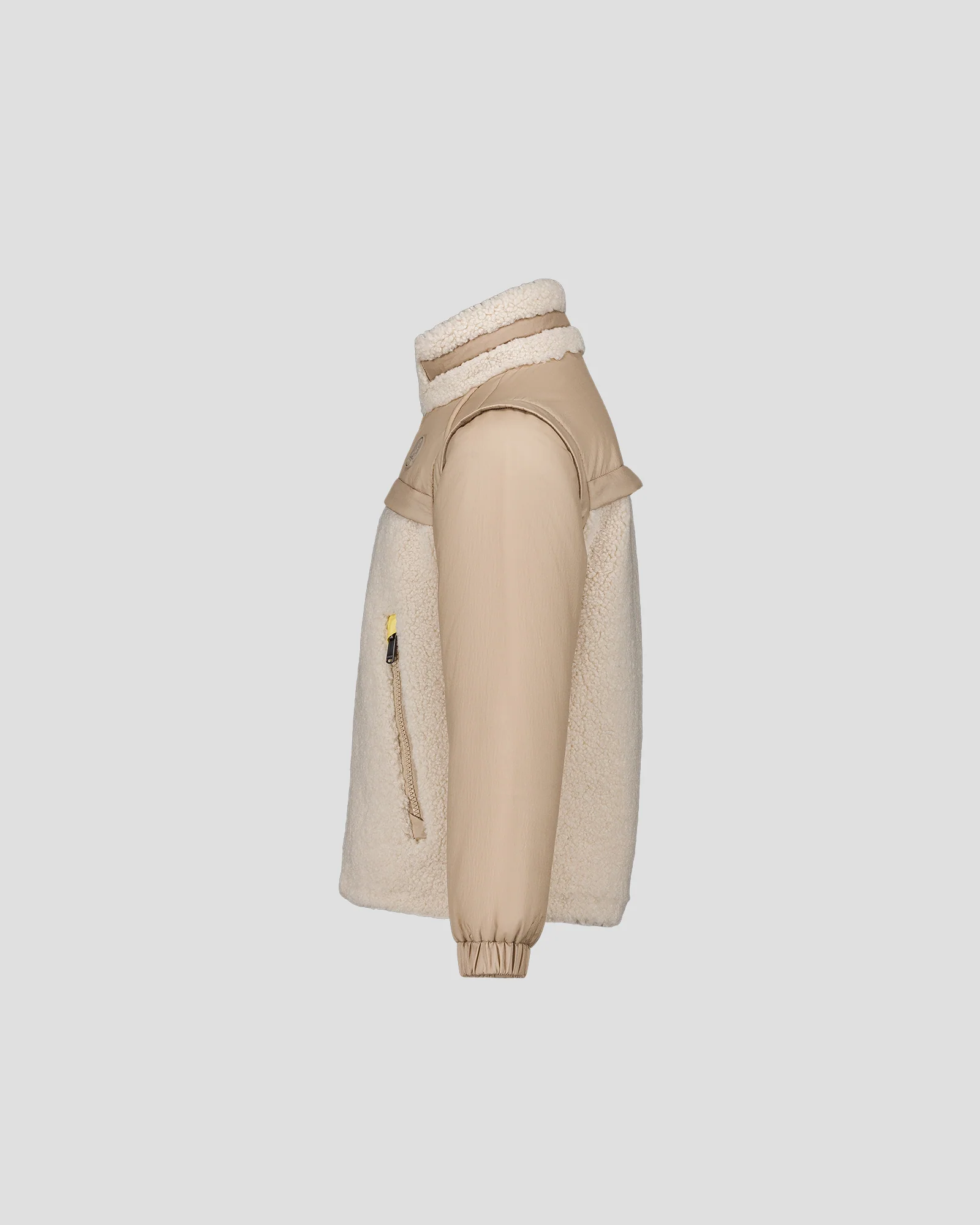 Doudoune enfant sherpa Naturel Erwan - Image 6