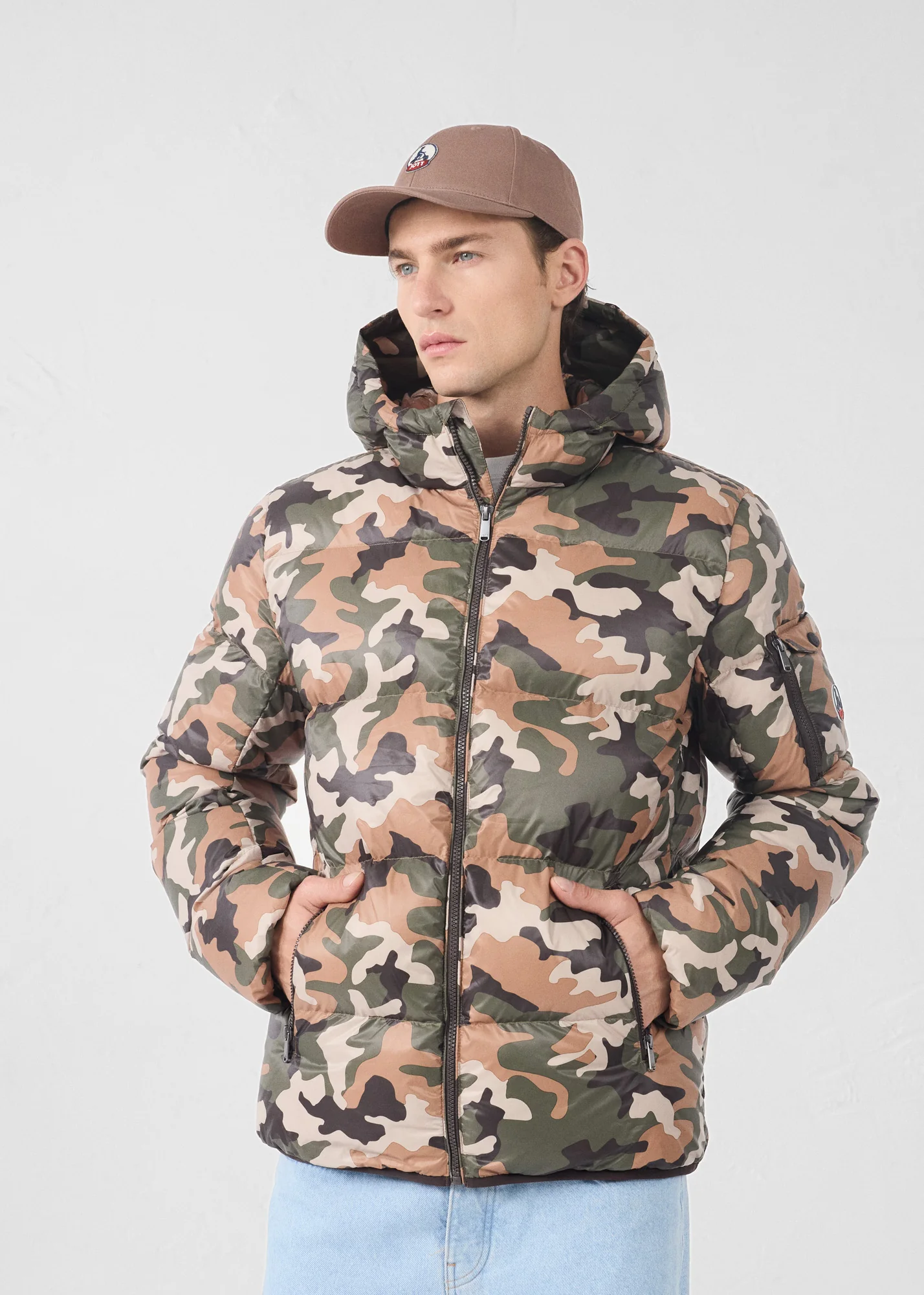 Doudoune Grand Froid  Camo sucre roux Java print - Image 7