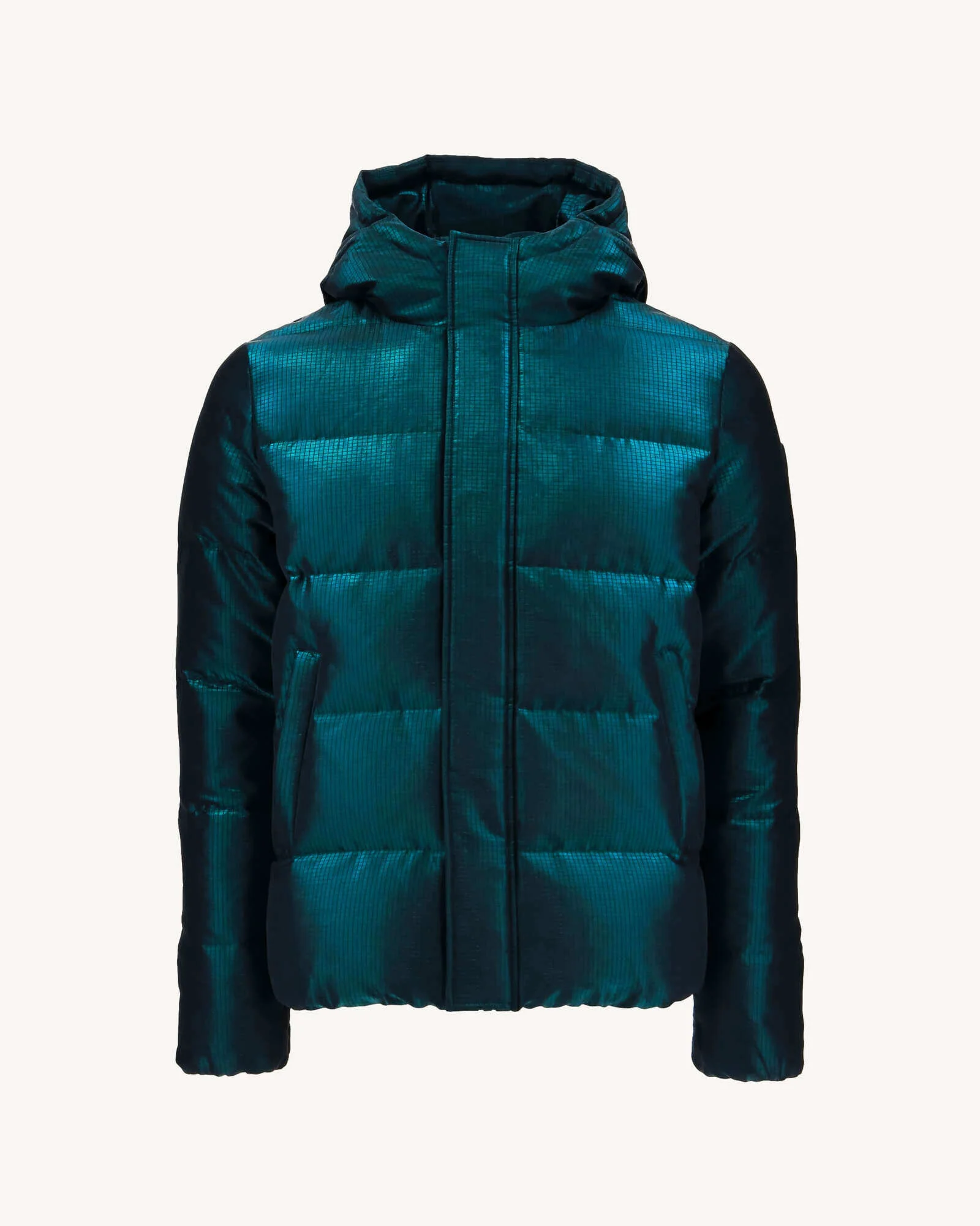 Doudoune Grand Froid Christmas bleu Happy