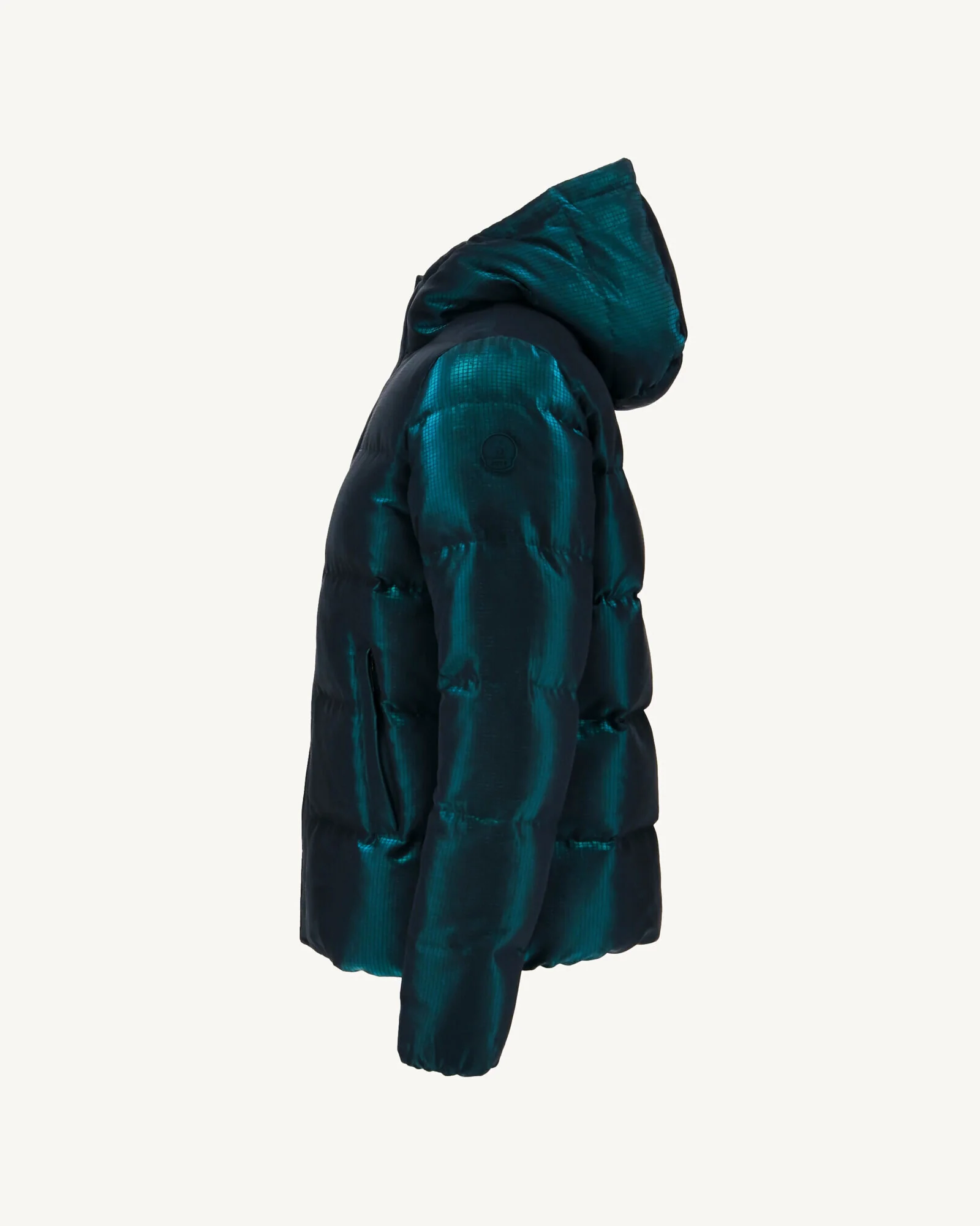 Doudoune Grand Froid Christmas bleu Happy - Image 3