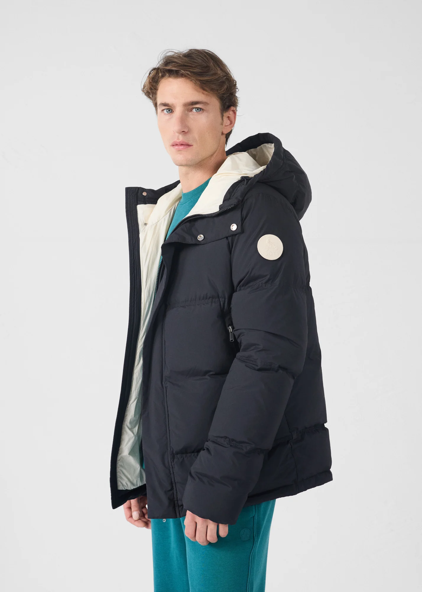 Doudoune Grand Froid esprit puffer Noir Sanji - Image 2