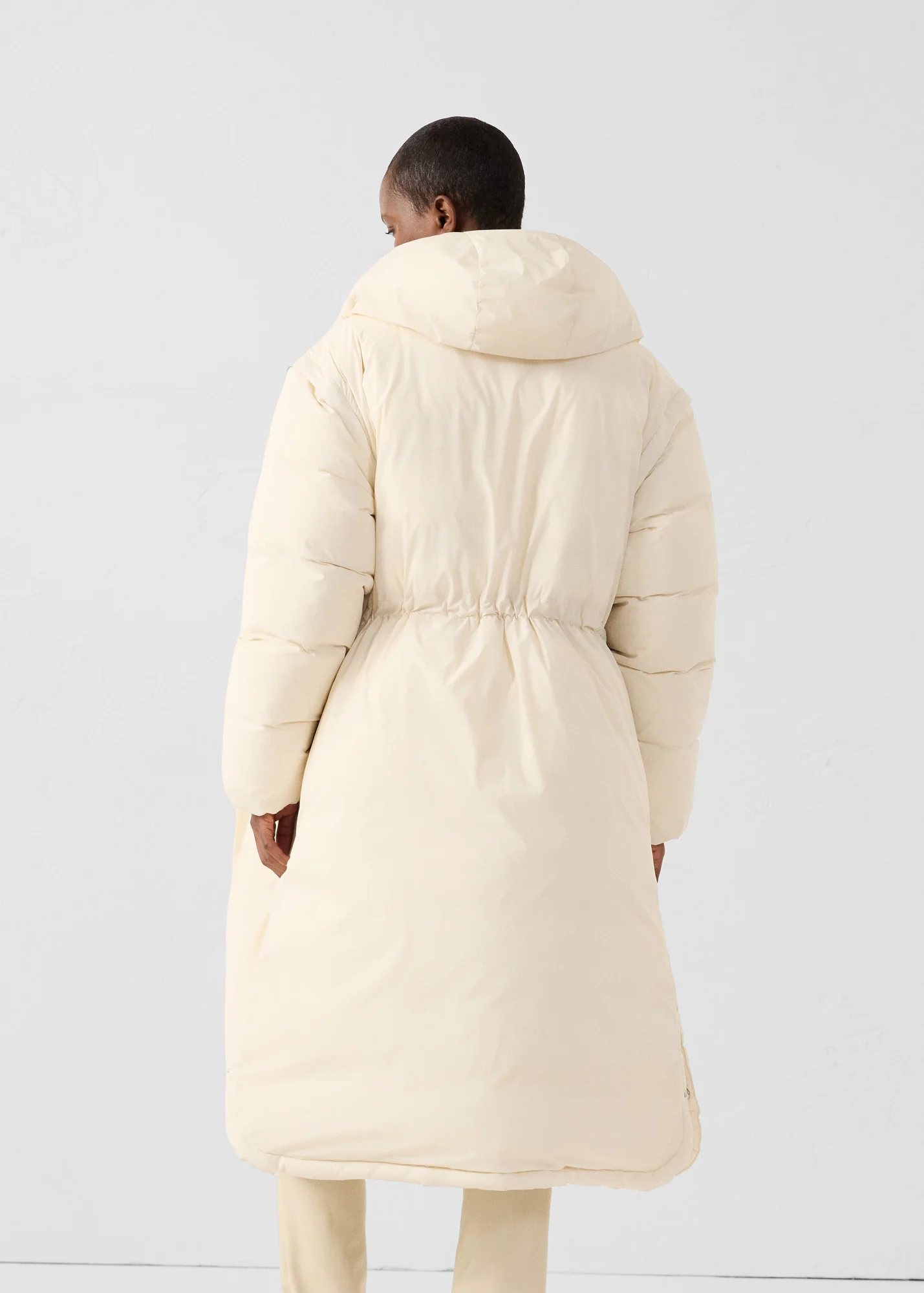 Doudoune Grand Froid longue stretch Naturel Brooke - Image 4