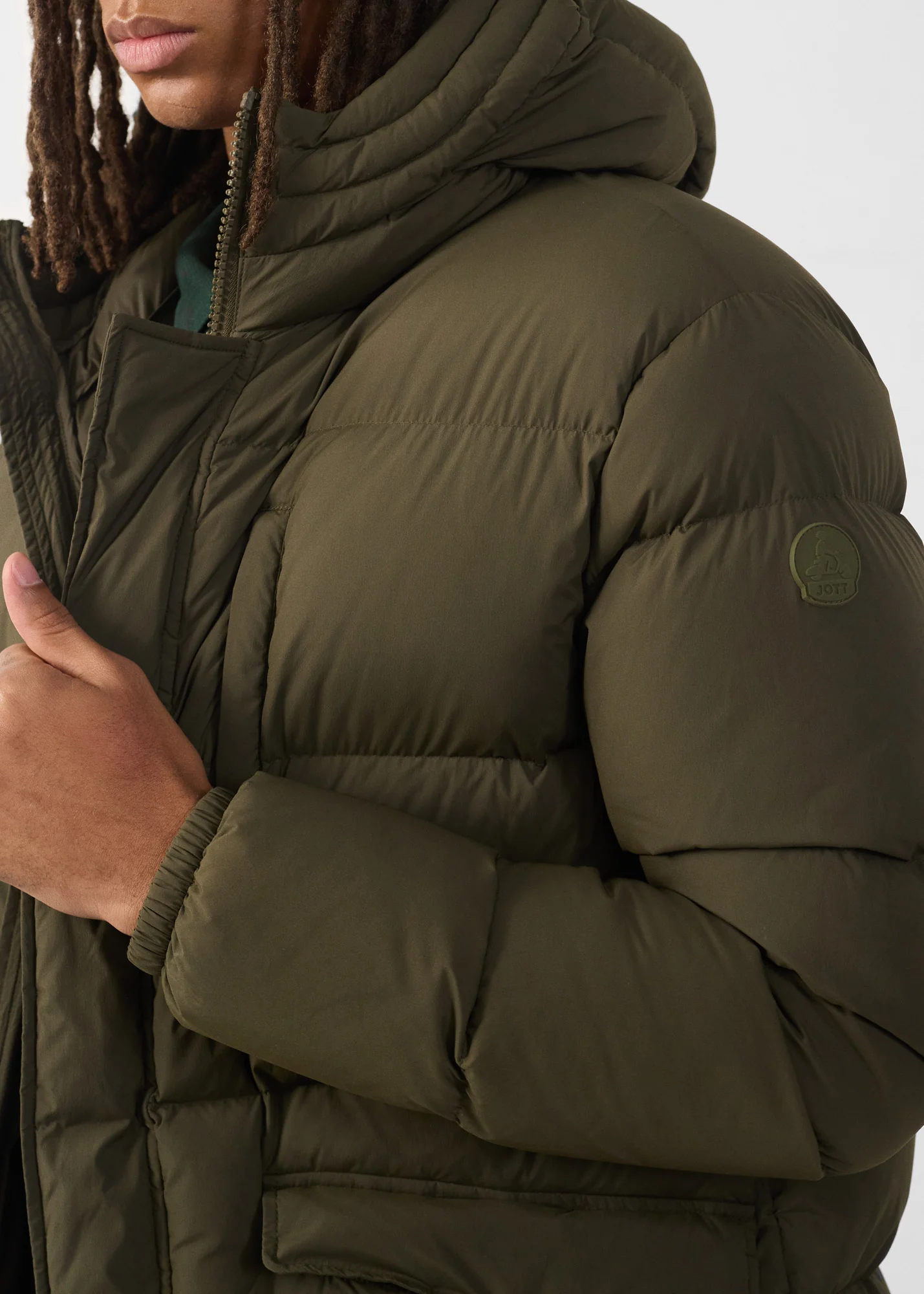 Doudoune Grand Froid stretch mi-longue Army Scott - Image 5