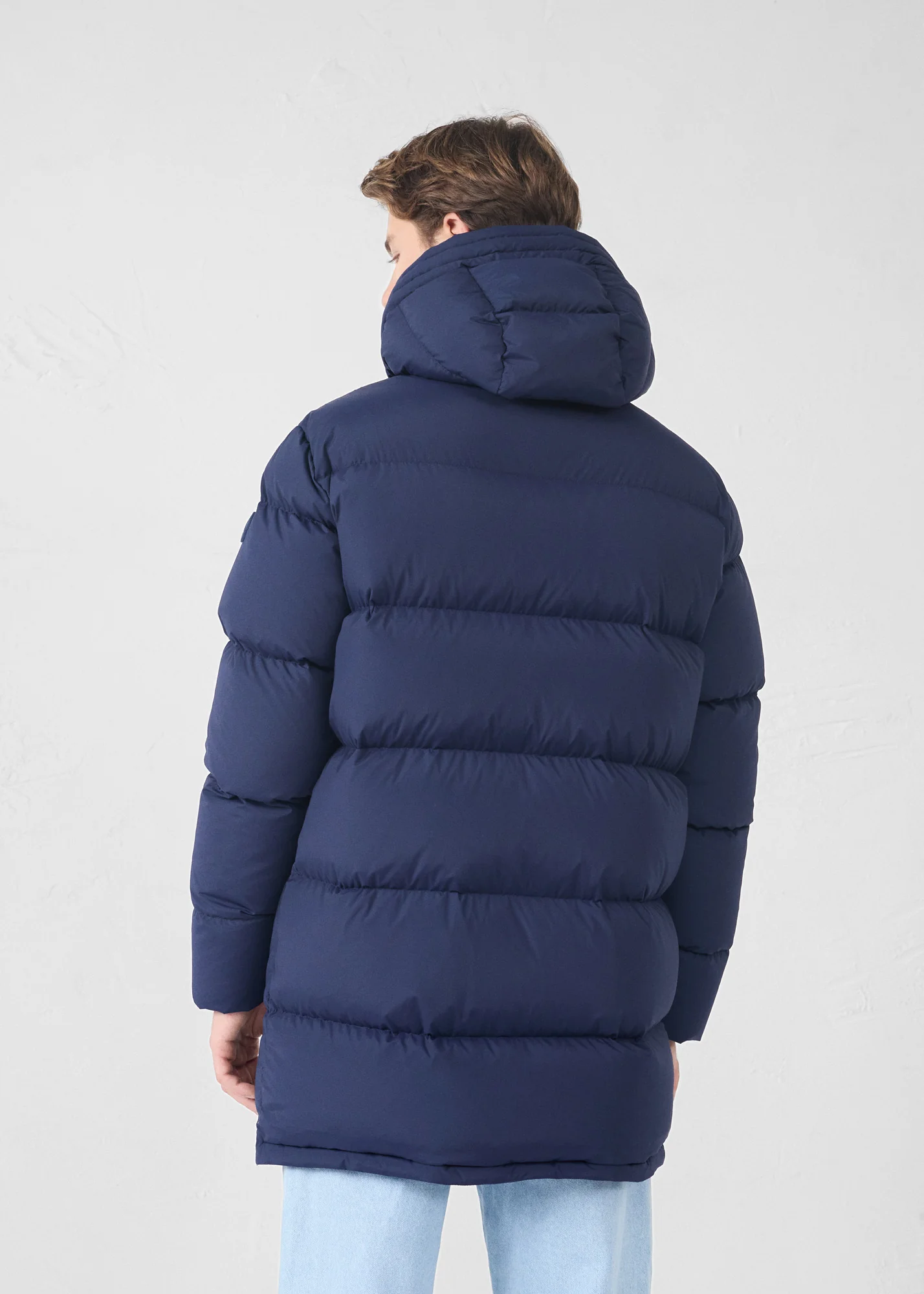 Doudoune Grand Froid stretch mi-longue Marine Scott - Image 4