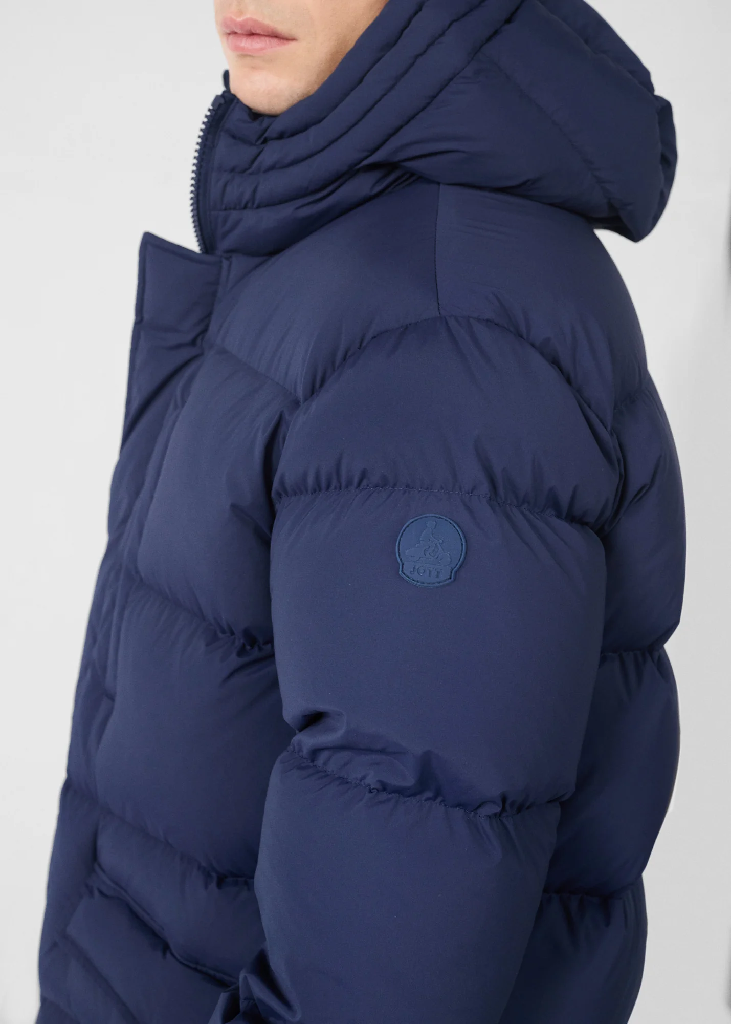 Doudoune Grand Froid stretch mi-longue Marine Scott - Image 5