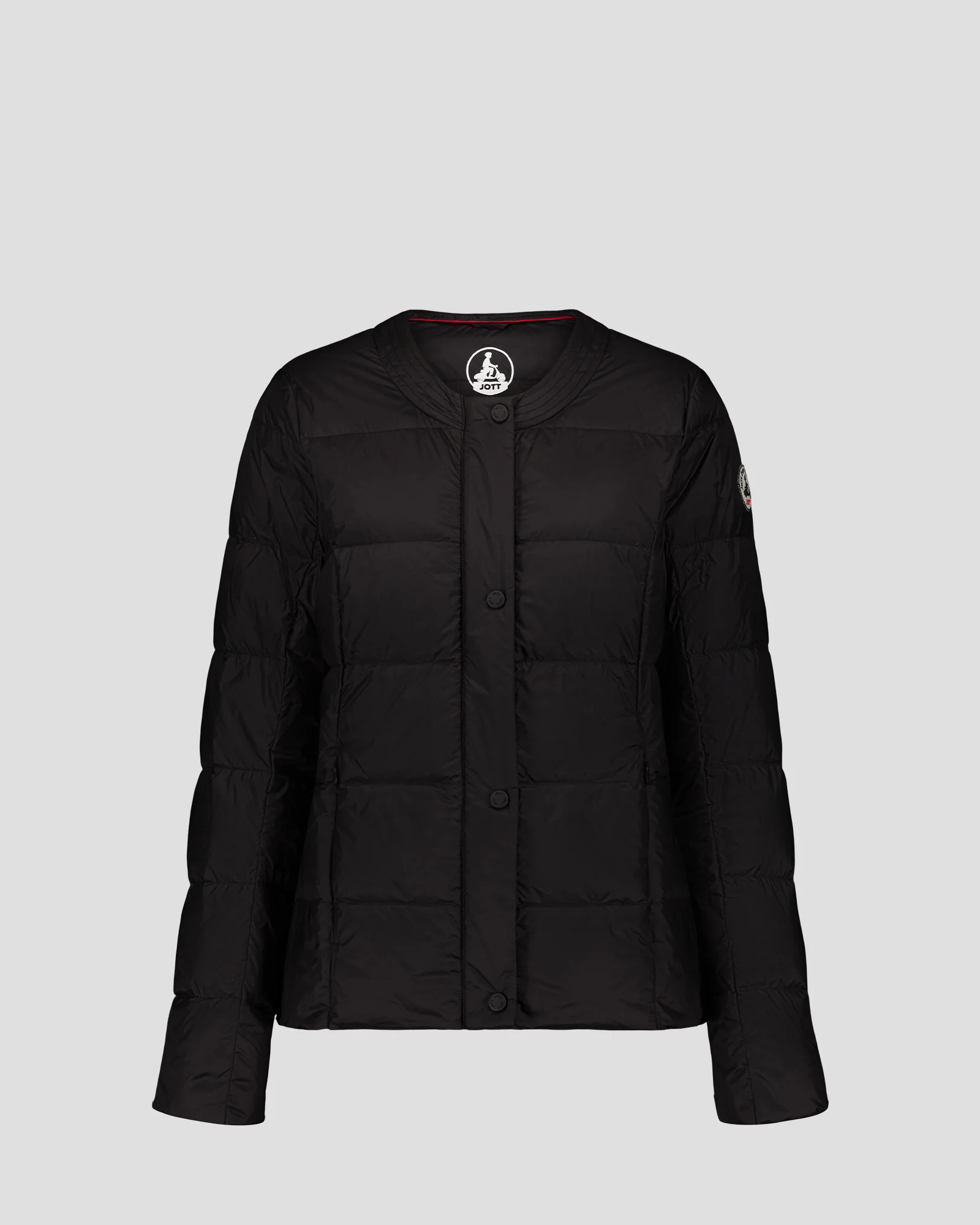 Doudoune inspirée tailleur Noir Christy - Image 2