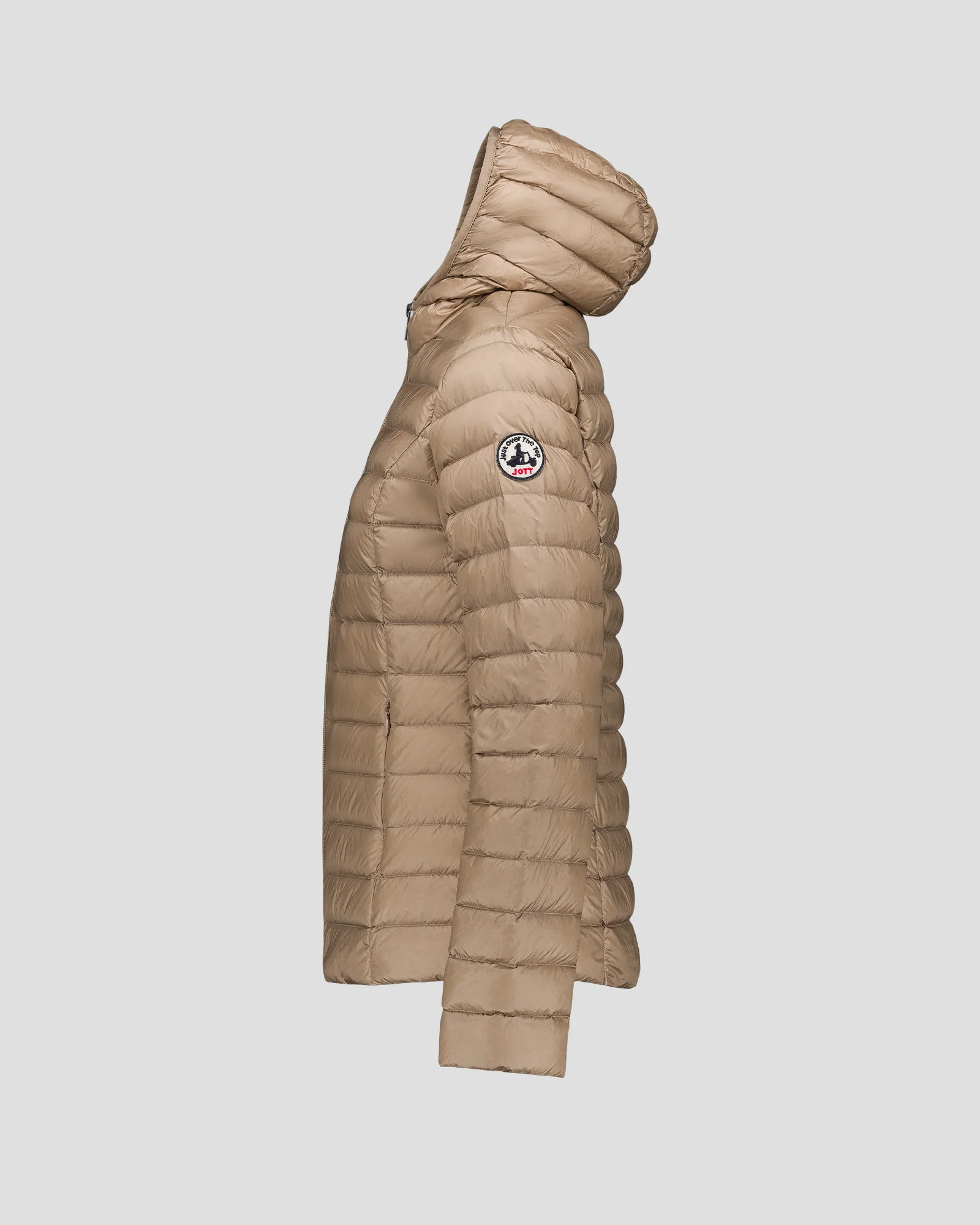 Doudoune légère à capuche Beige Cloe - Image 6