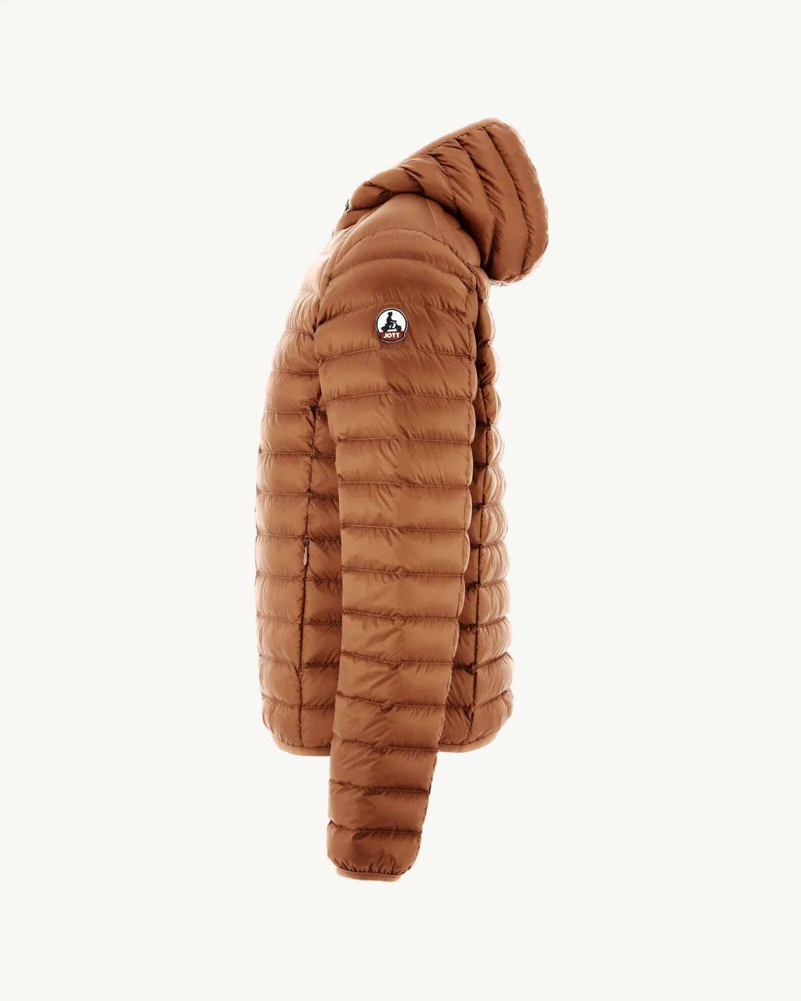 Doudoune légère à capuche Caramel Nico - Image 3