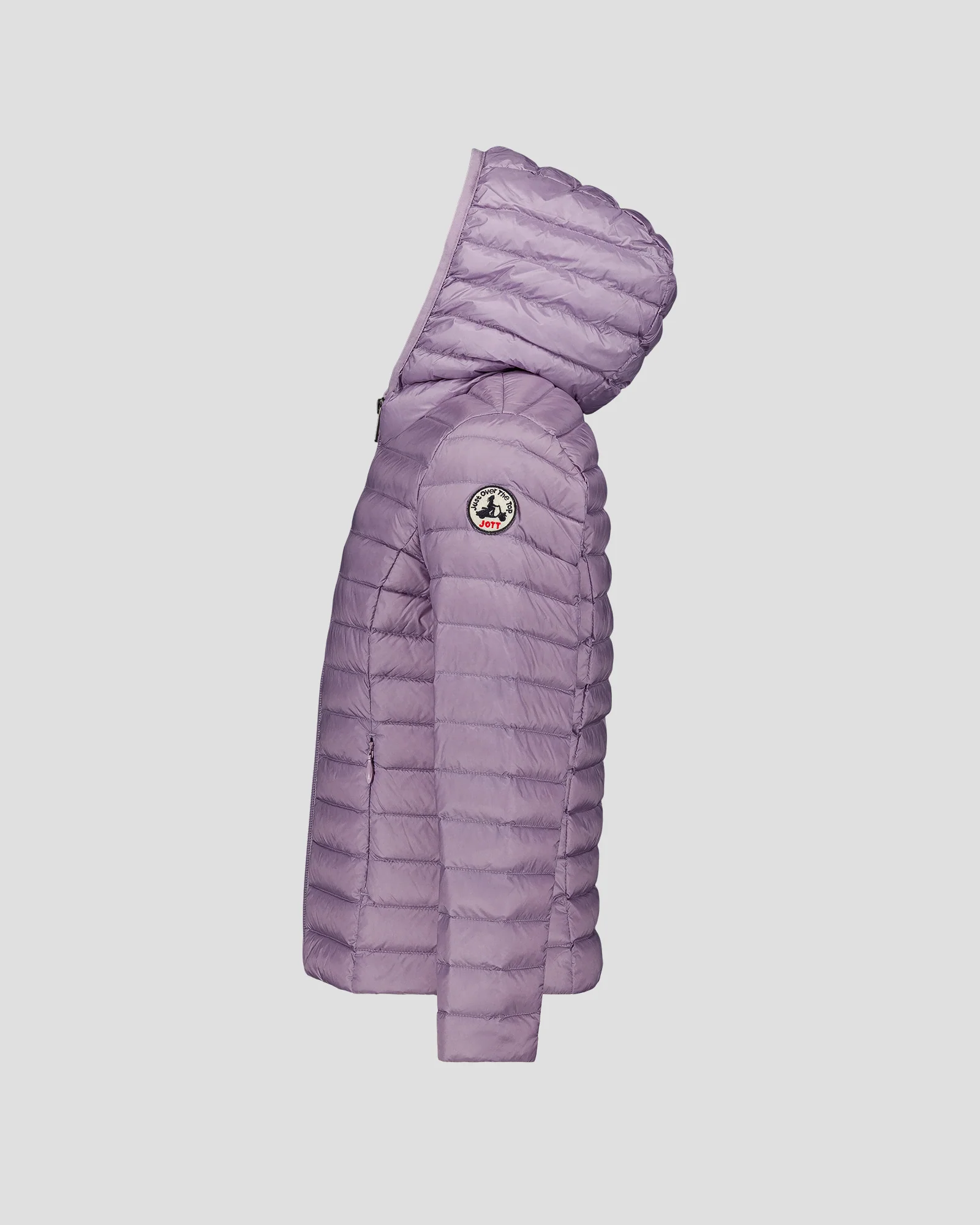 Doudoune légère à capuche enfant Encens violet Carla - Image 6