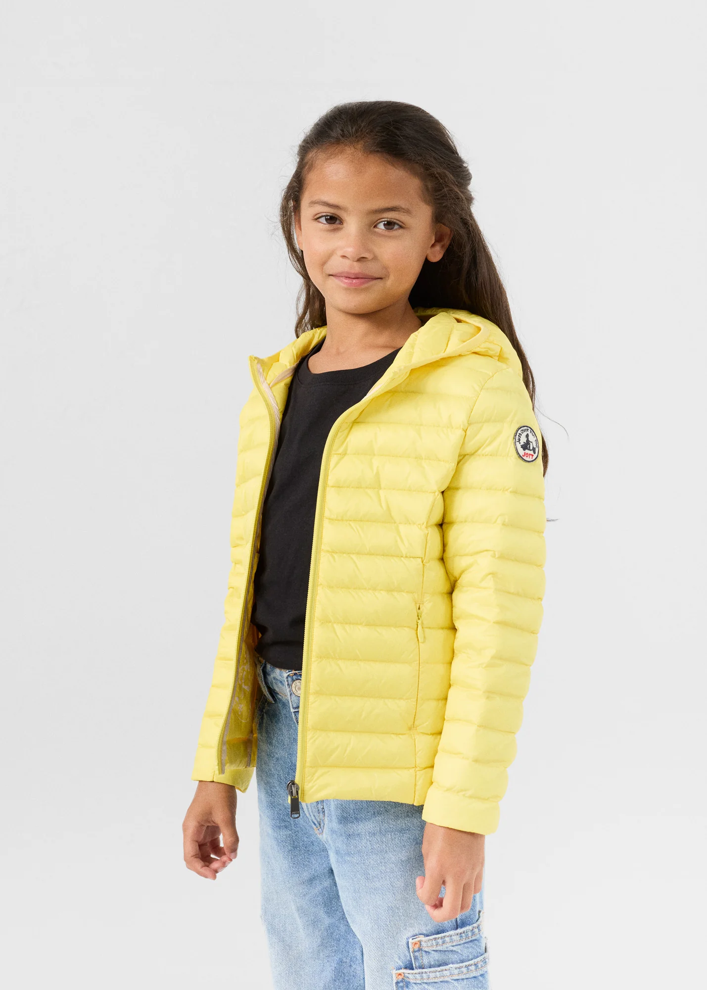 Doudoune légère à capuche enfant Limonade Carla