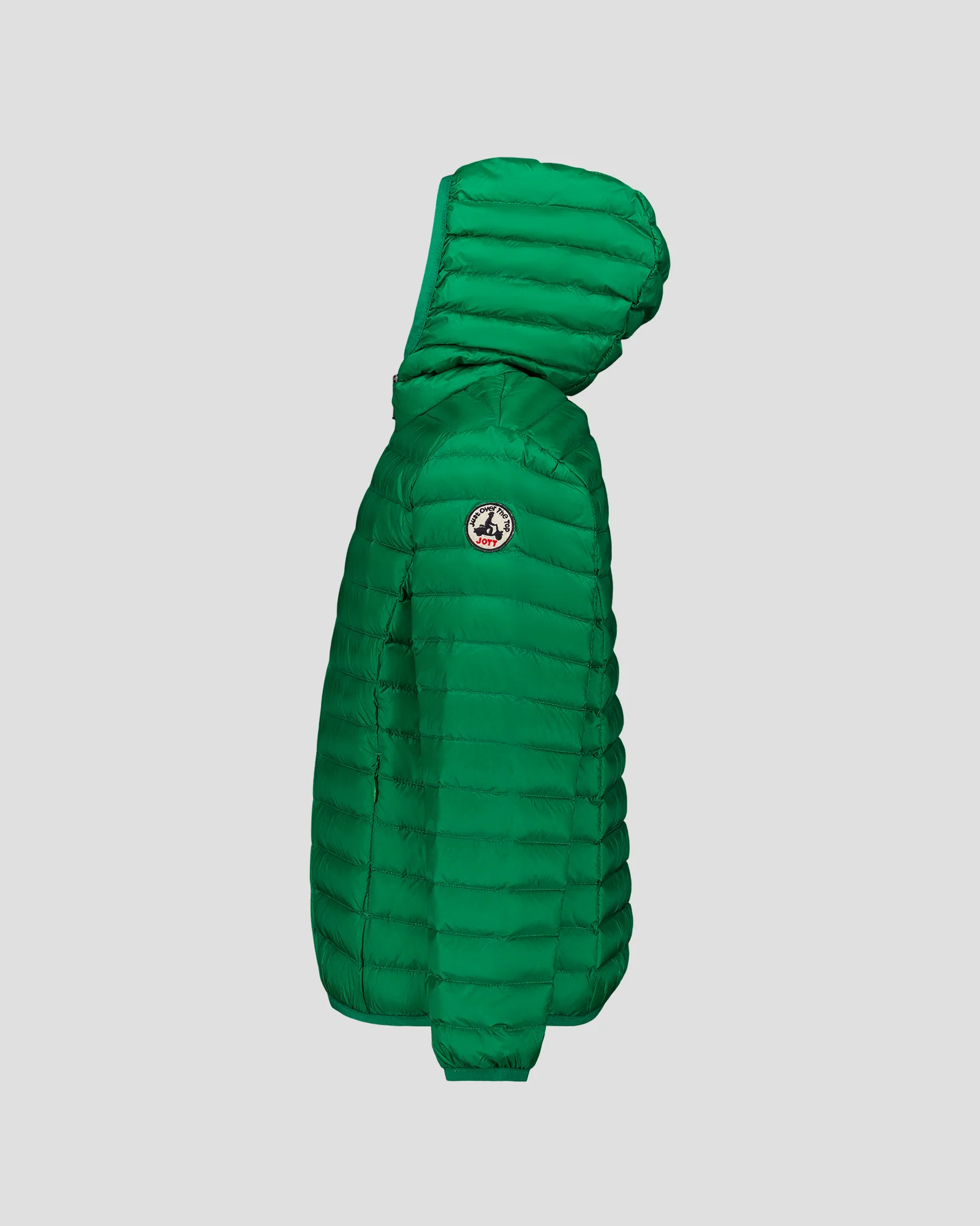 Doudoune légère à capuche enfant Vert tropical Hugo - Image 6