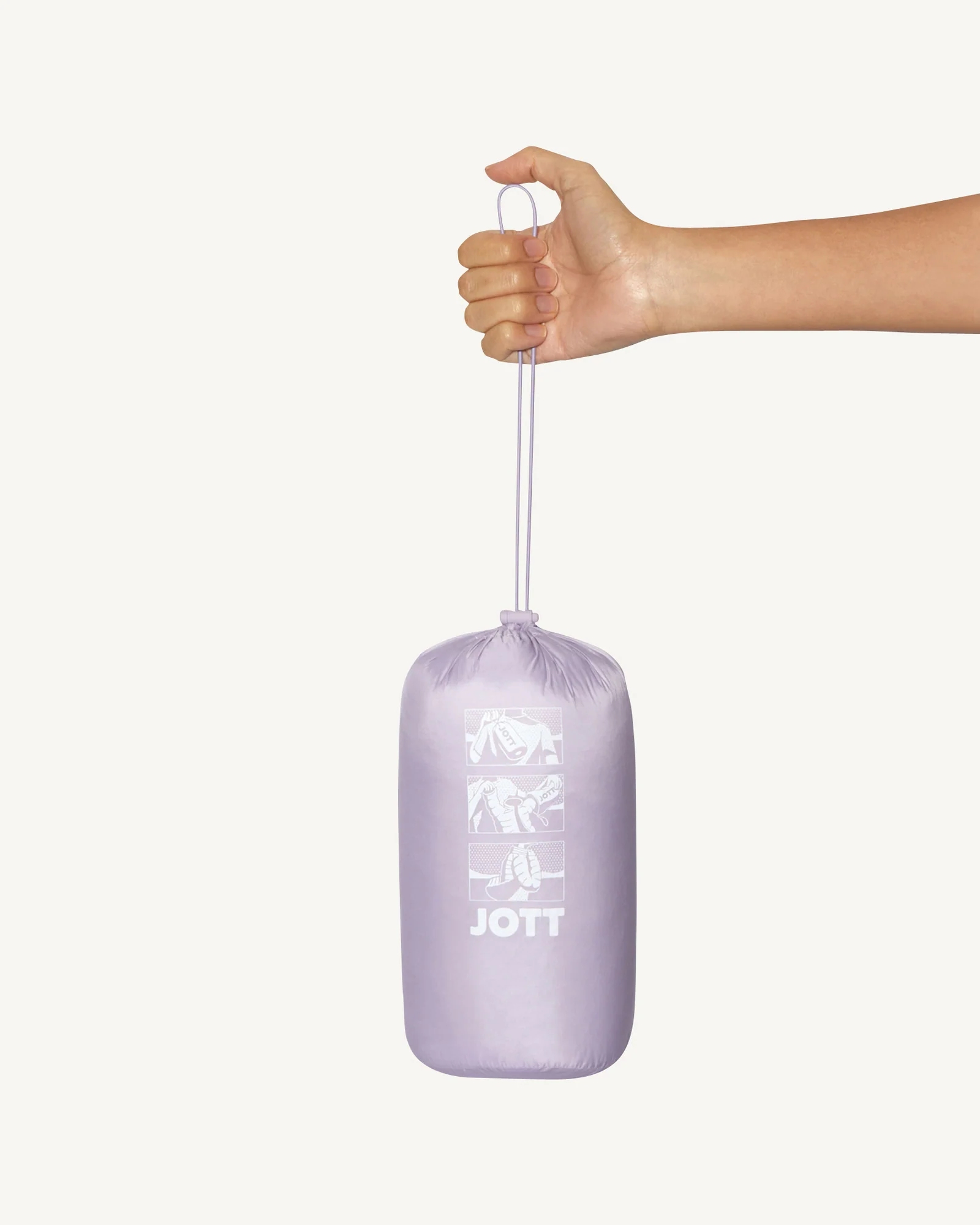 Doudoune légère sans manches Mauve pâle Seda - Image 4