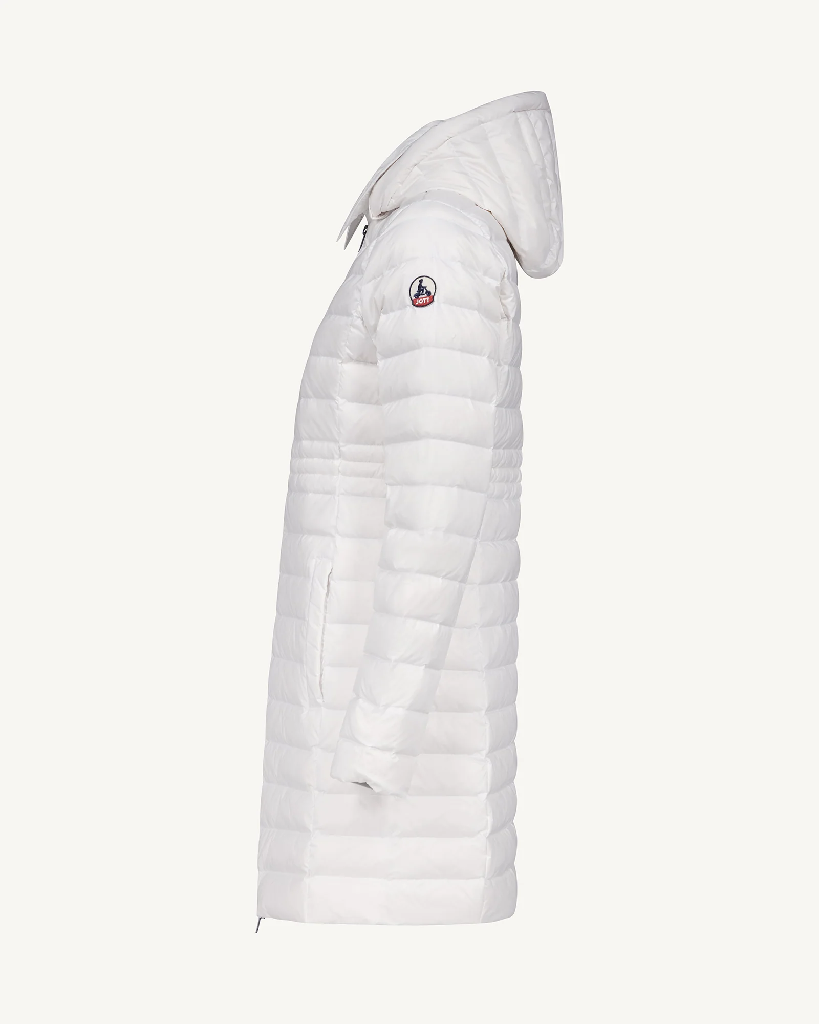 Doudoune longue Ă capuche Blanc Vero 2.0 - Image 4