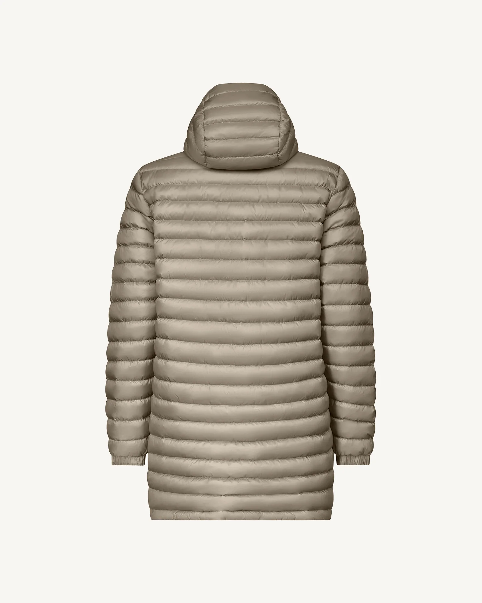 Doudoune longue réversible à capuche Army/Beige Amsterdam 2.0 - Image 7