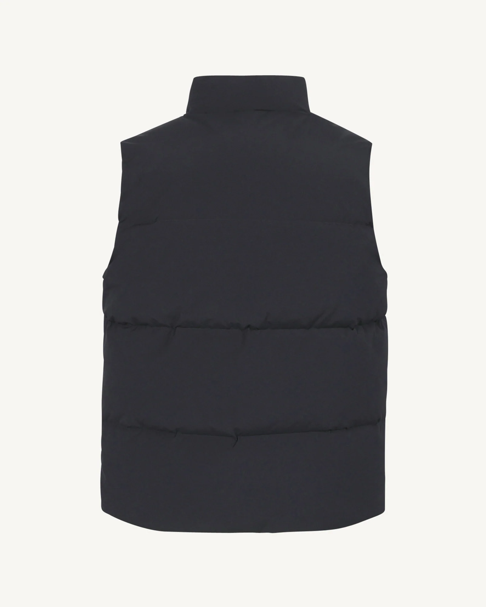 Doudoune mixte sans manches esprit 'Puffer' Noir Nagano - Image 2