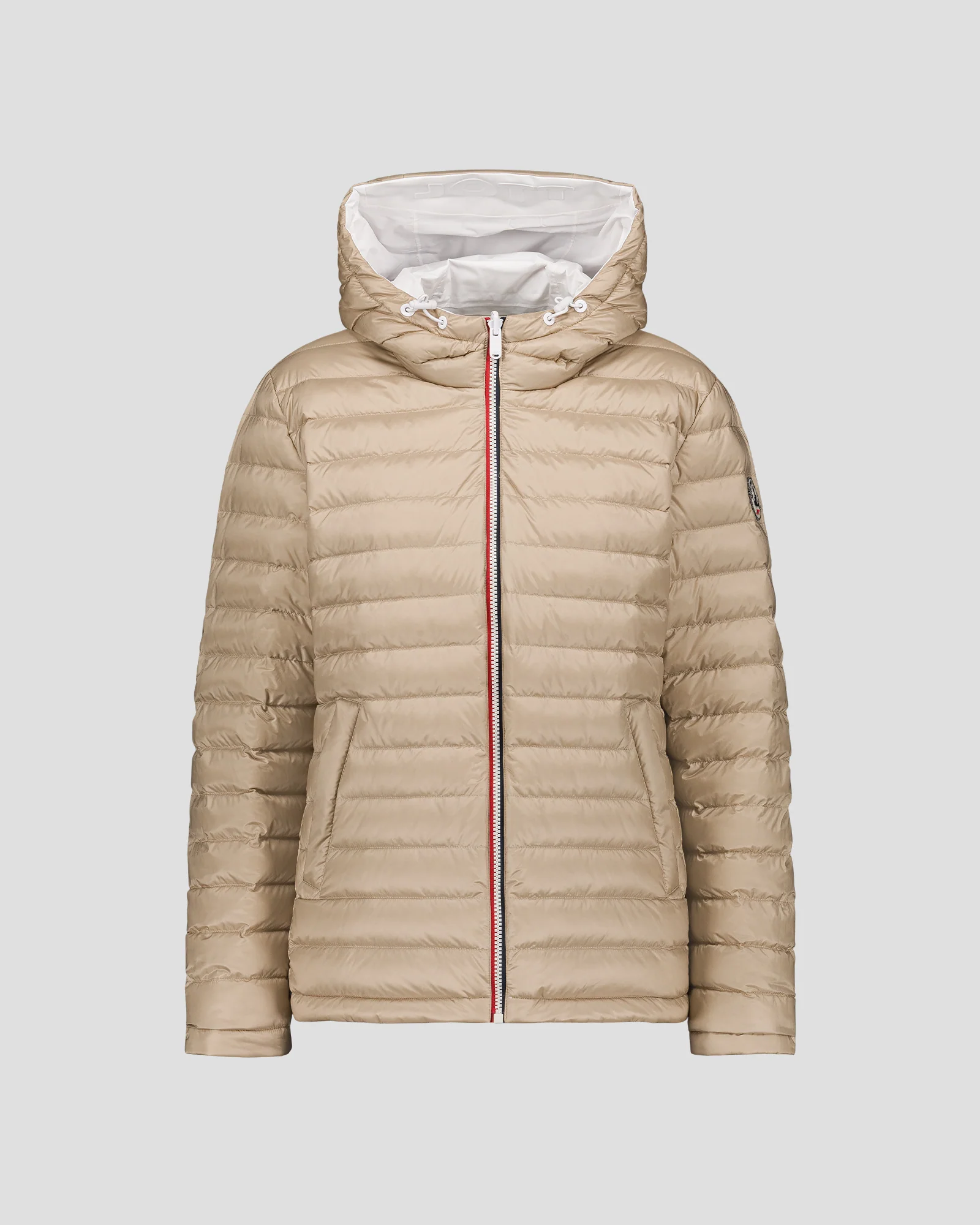 Doudoune réversible Blanc/Beige Bergame - Image 10