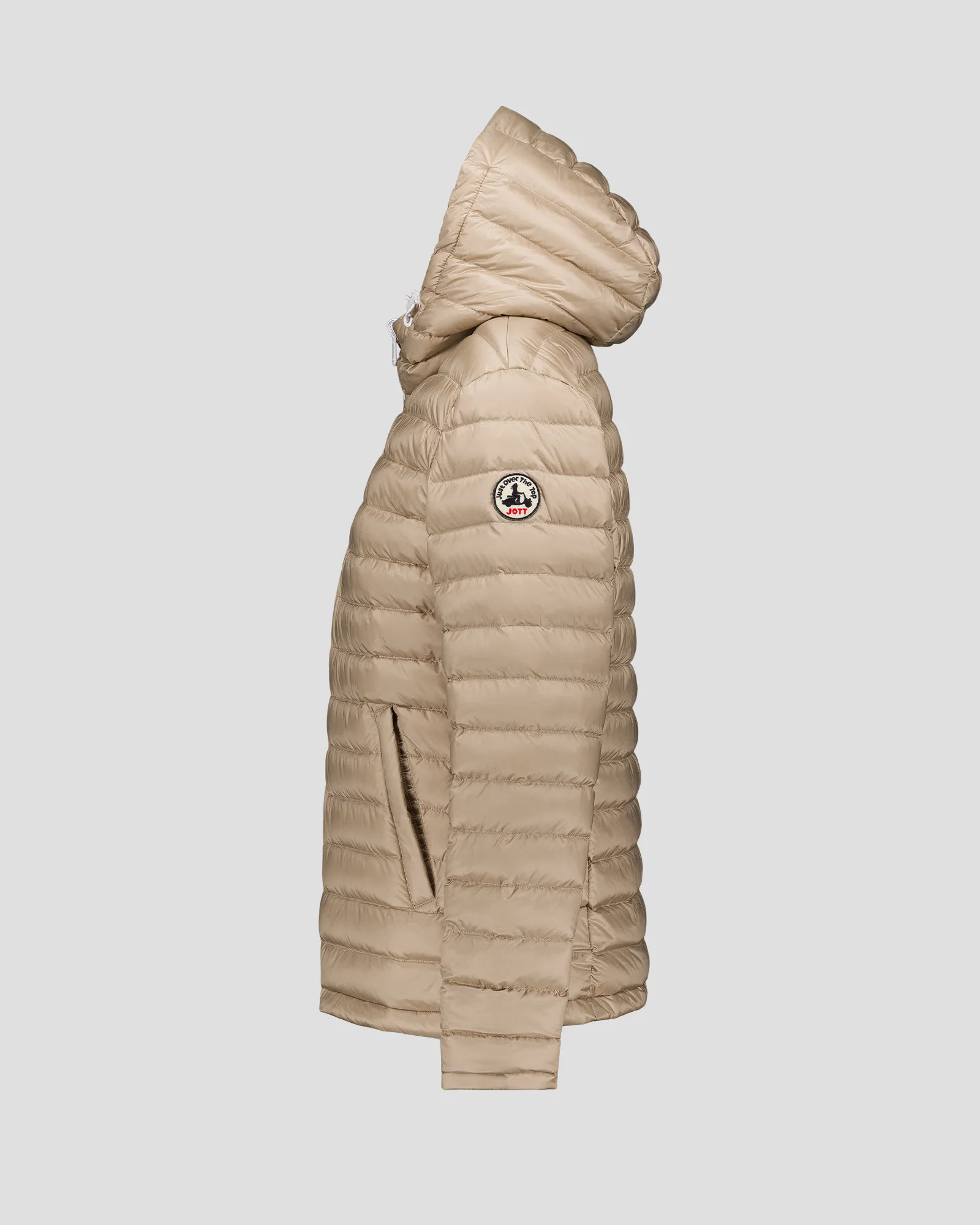 Doudoune réversible Blanc/Beige Bergame - Image 11