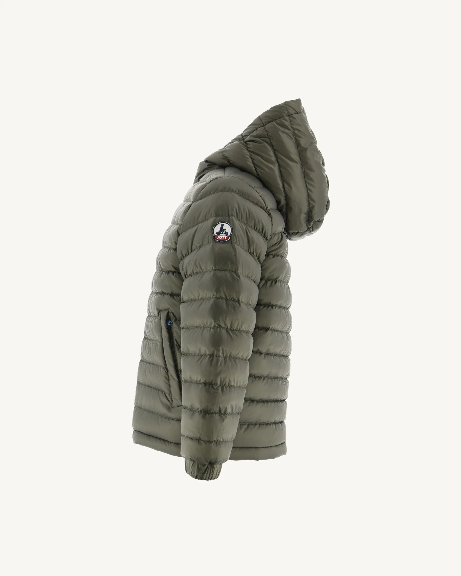 Doudoune réversible Bleu jeans/Army enfant Zurich - Image 3