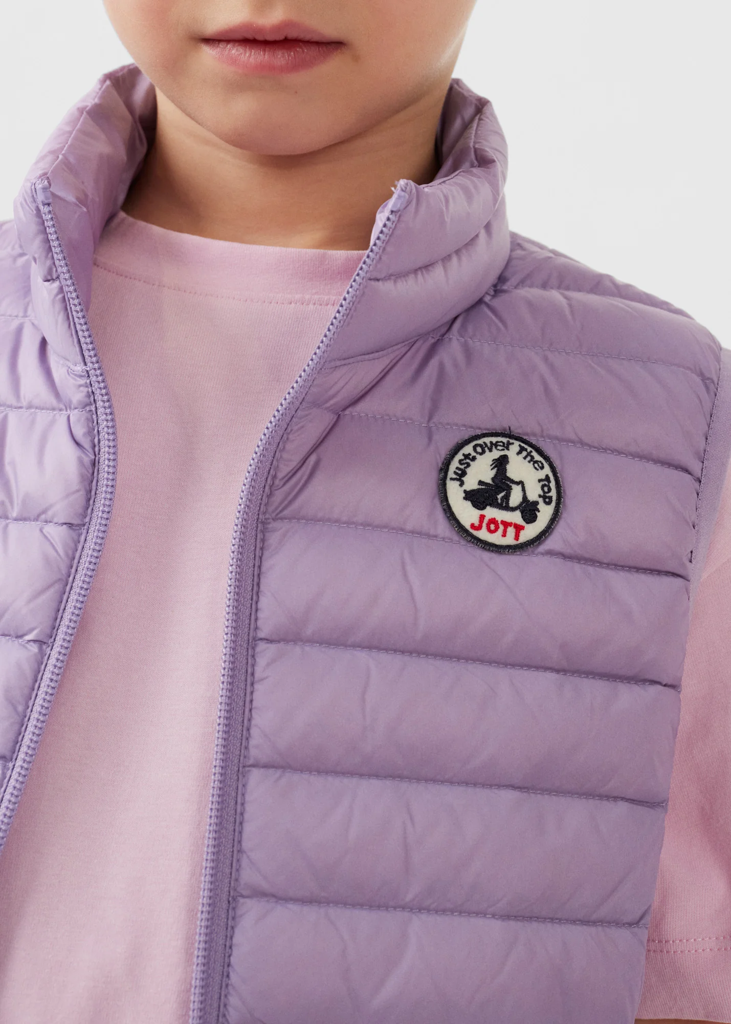 Doudoune sans manches enfant Encens violet Zoe - Image 5