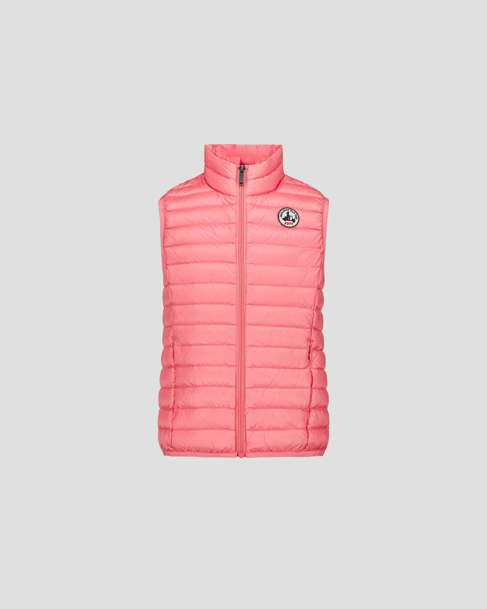 Doudoune sans manches enfant Vibrant pink Zoe - Image 2