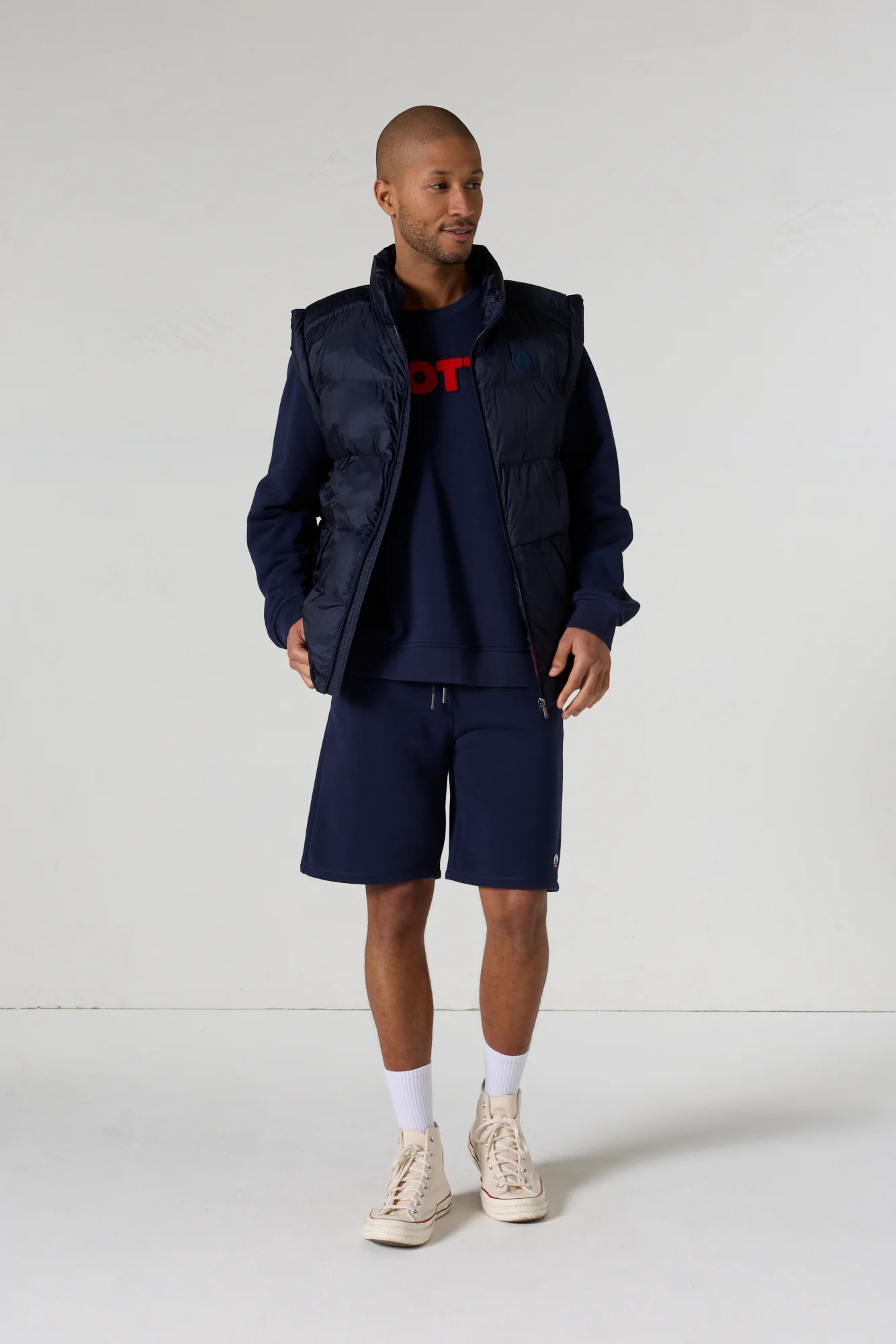 Doudoune sans manches oversize Marine Ezio - Image 4